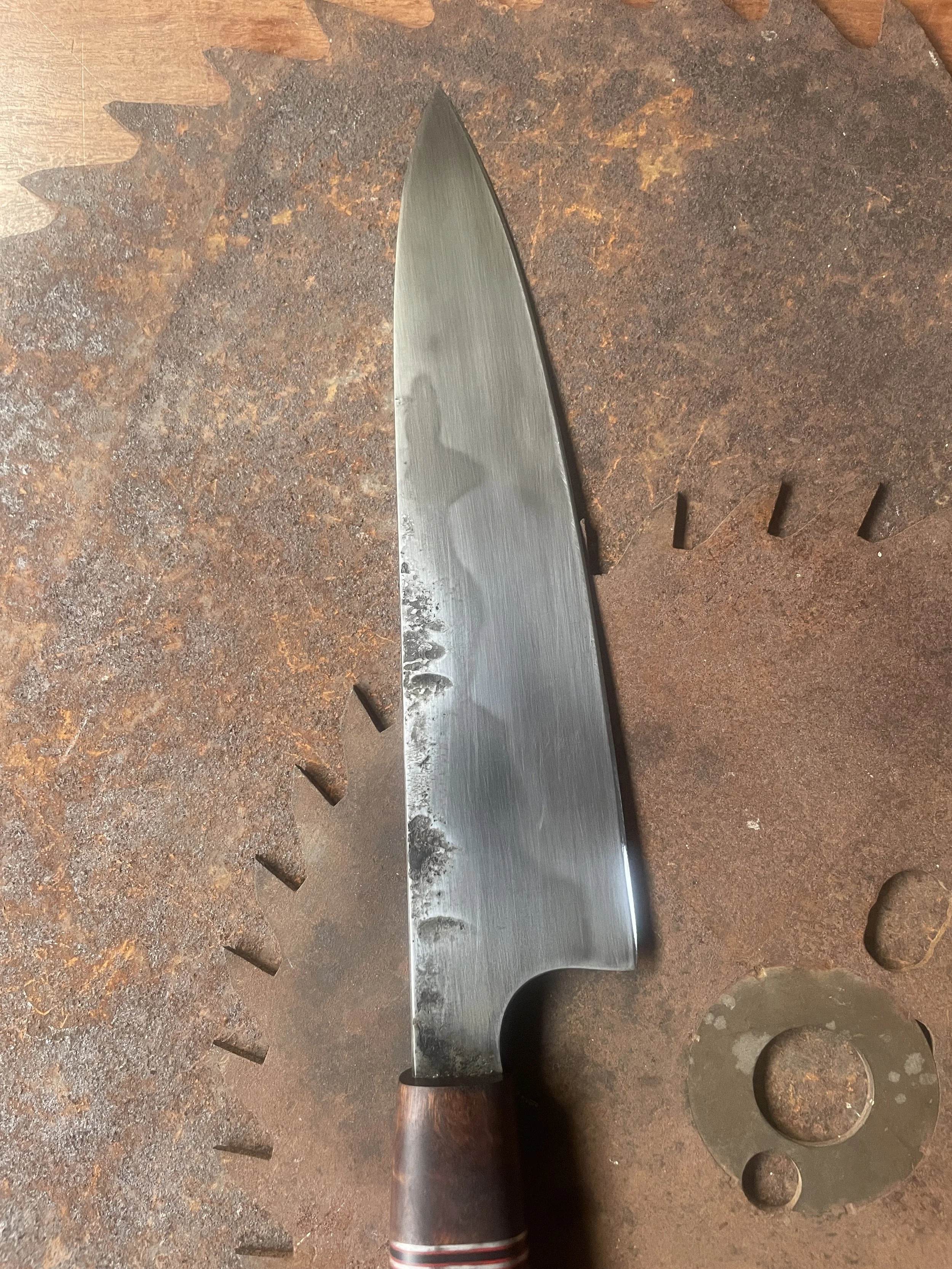 spicy white chef knife