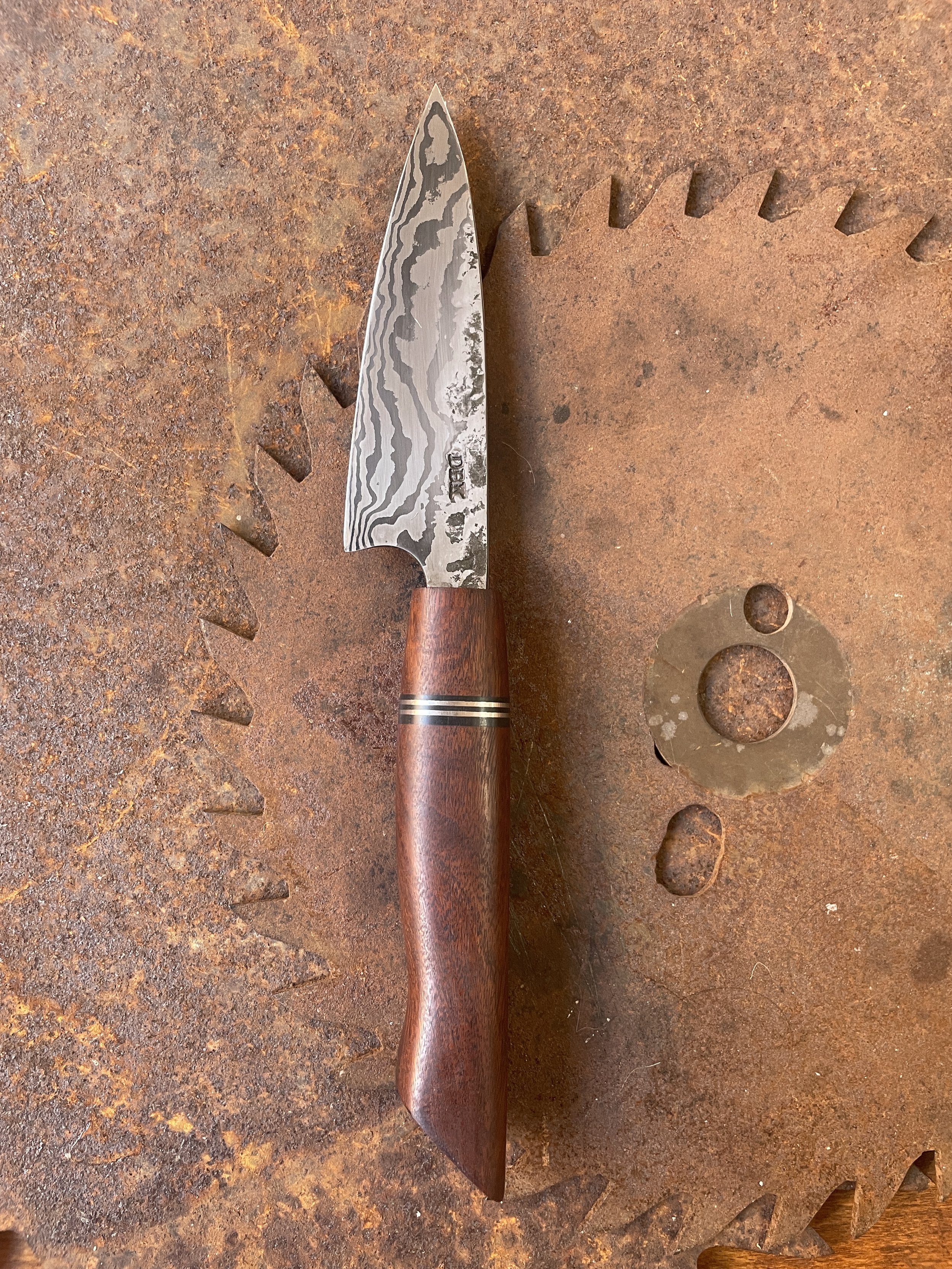 damascus paring knife