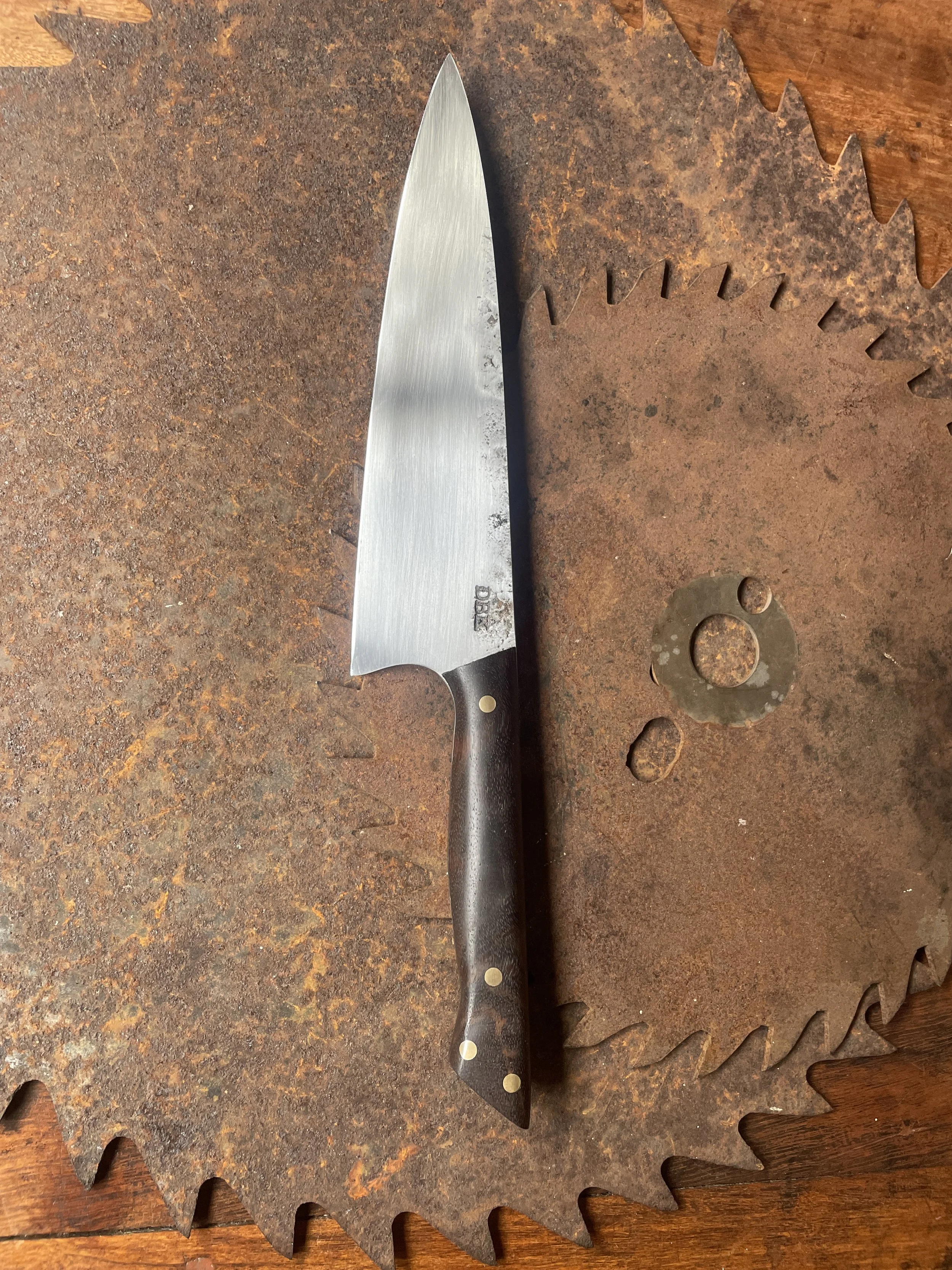 Walnut Chef Knife- 19cm