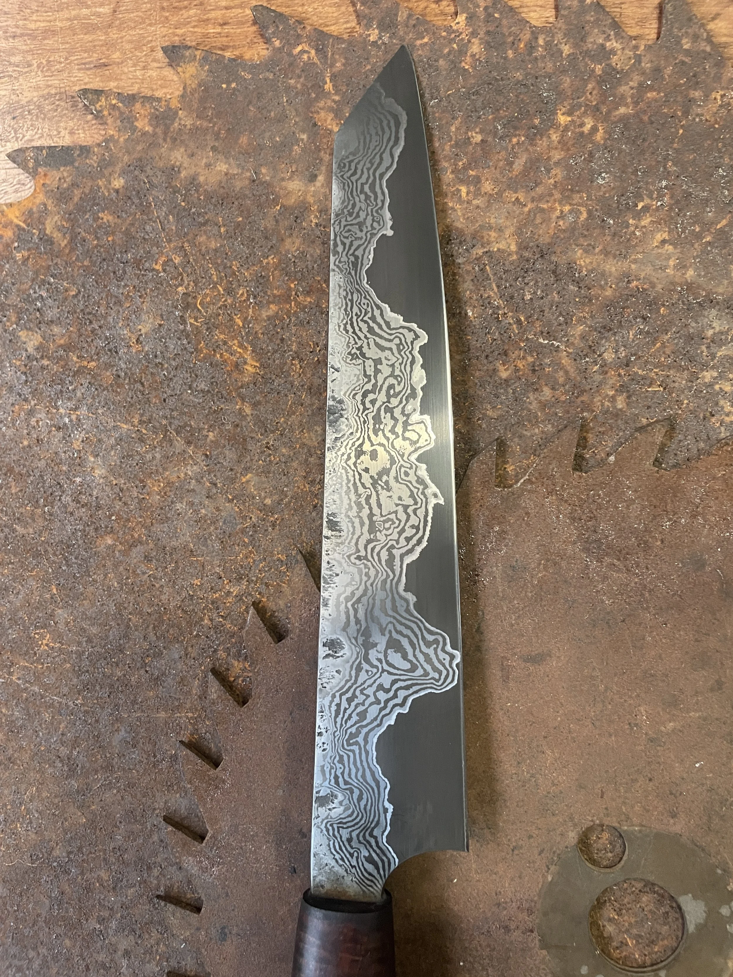 damascus chef knife