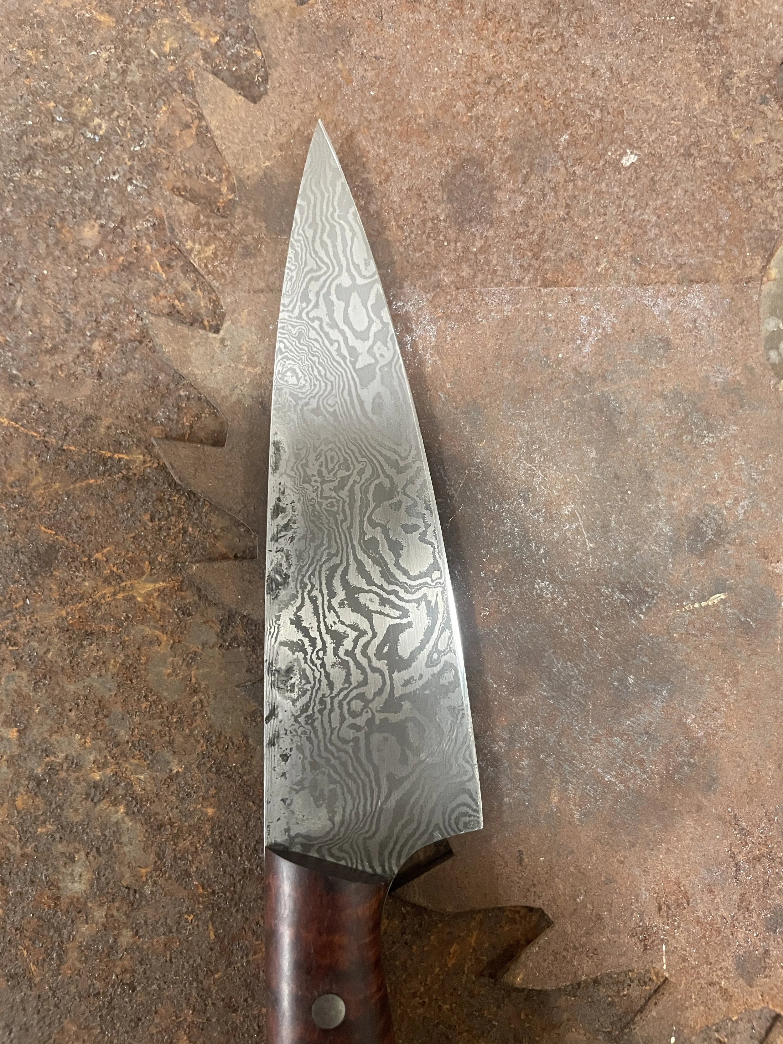 damascus paring knife