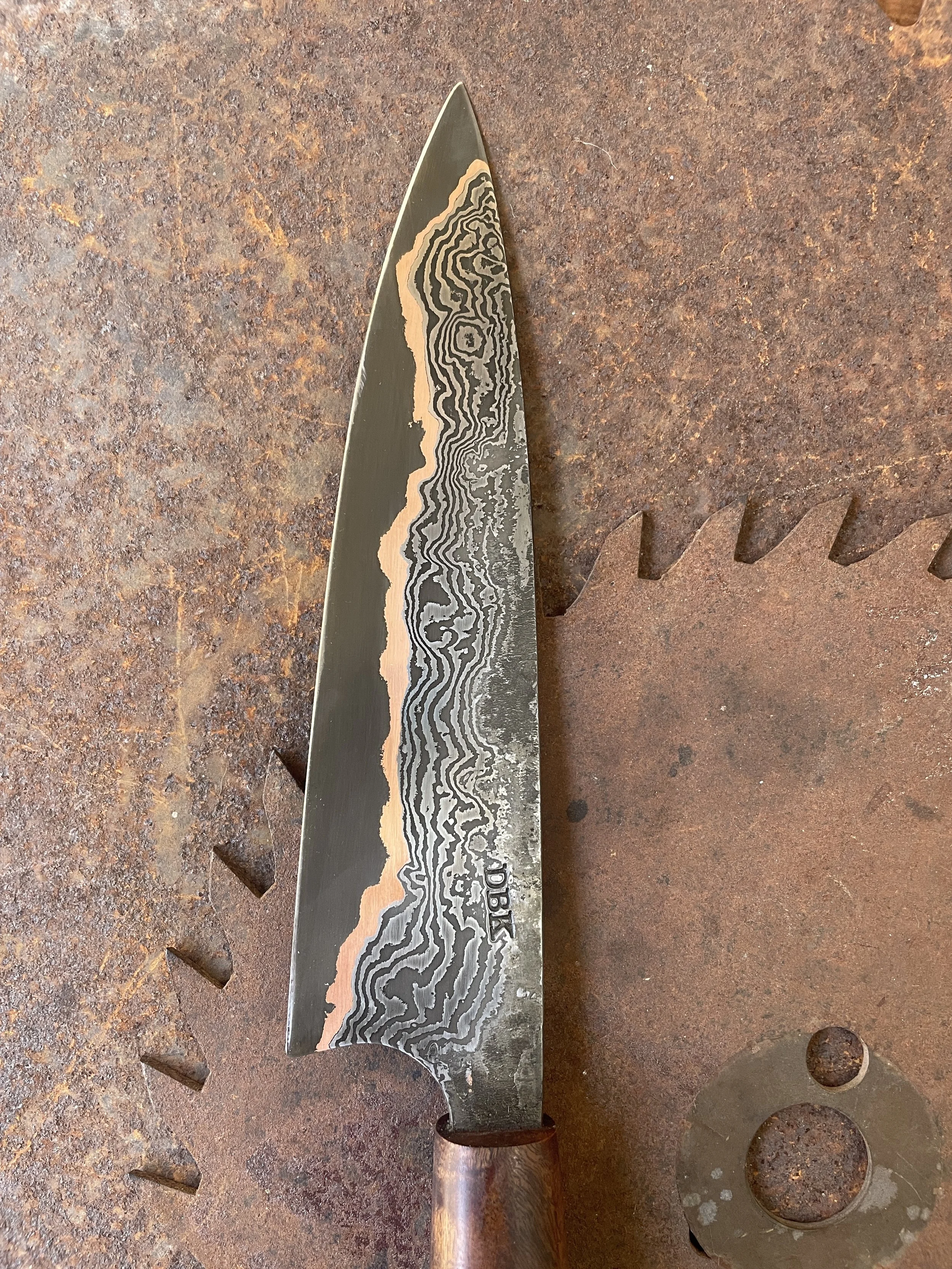 damascus chef knife