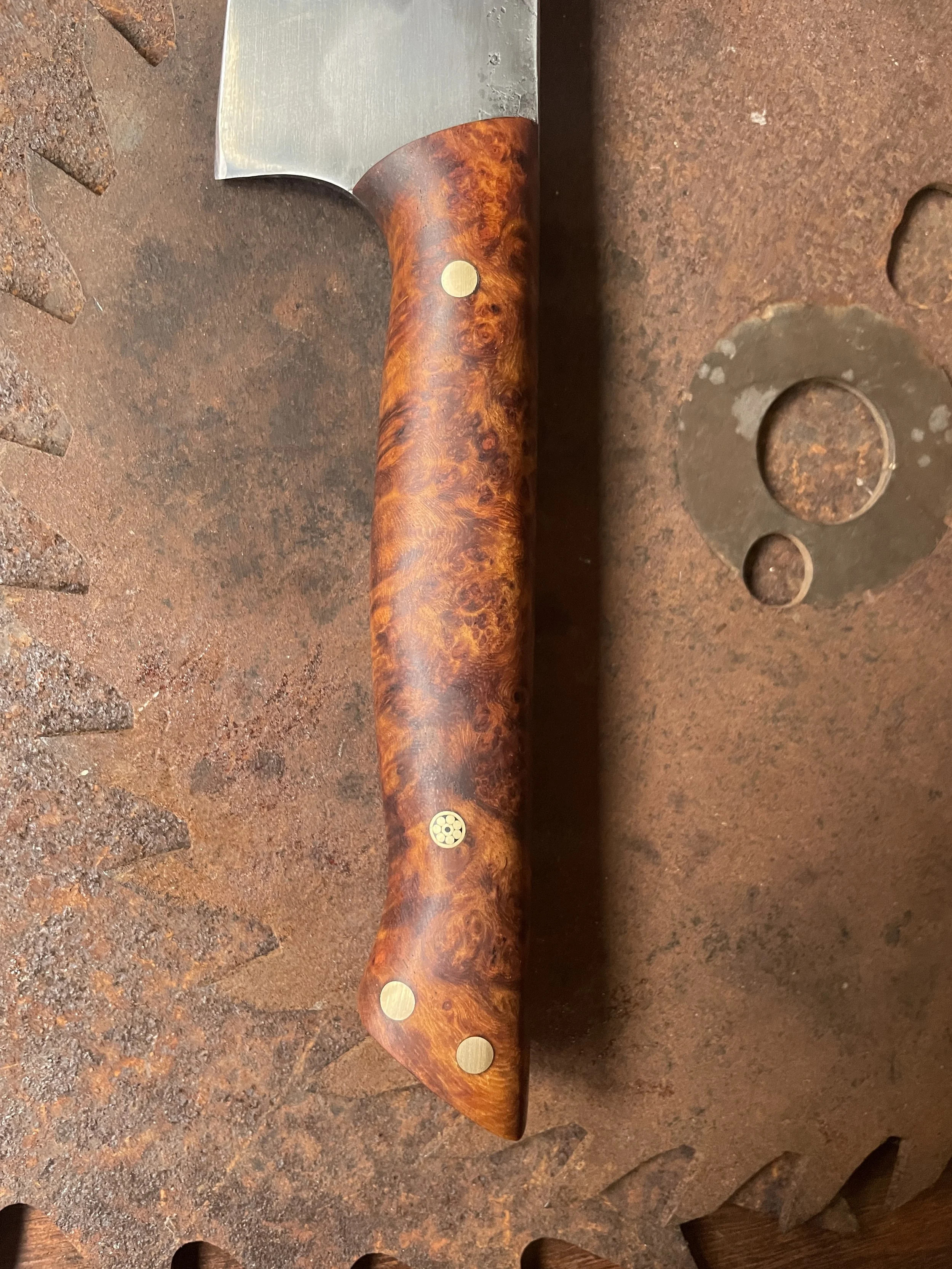 spicy white chef knife