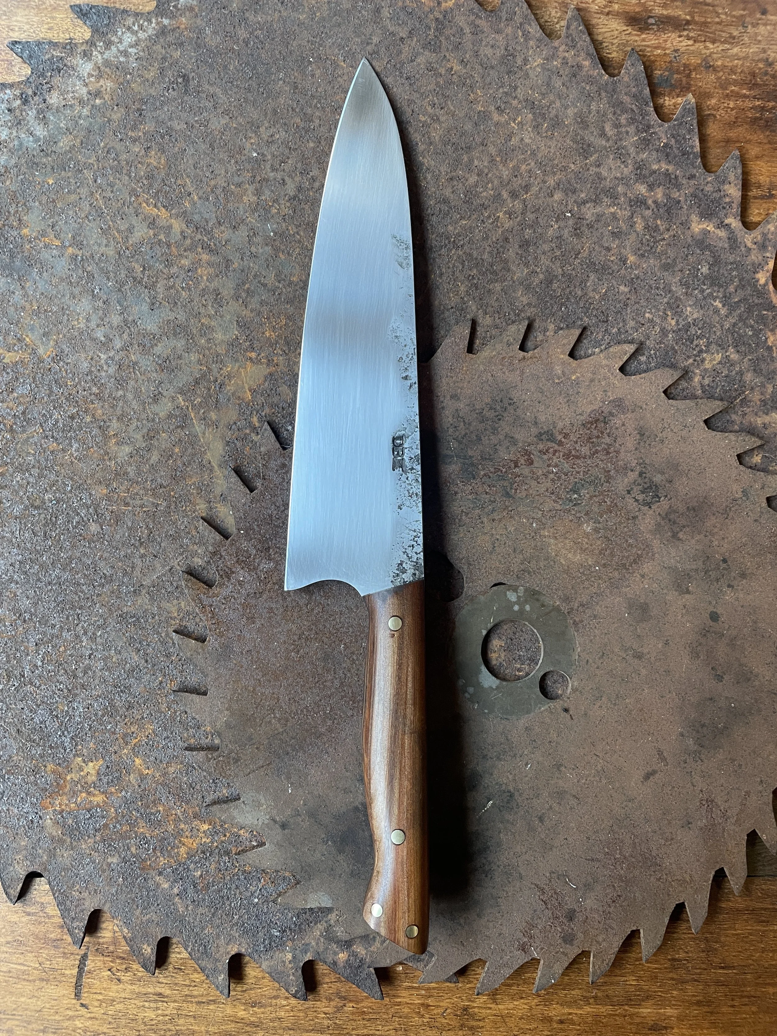 Chef Knife - Tea Tree Handle - 21cm