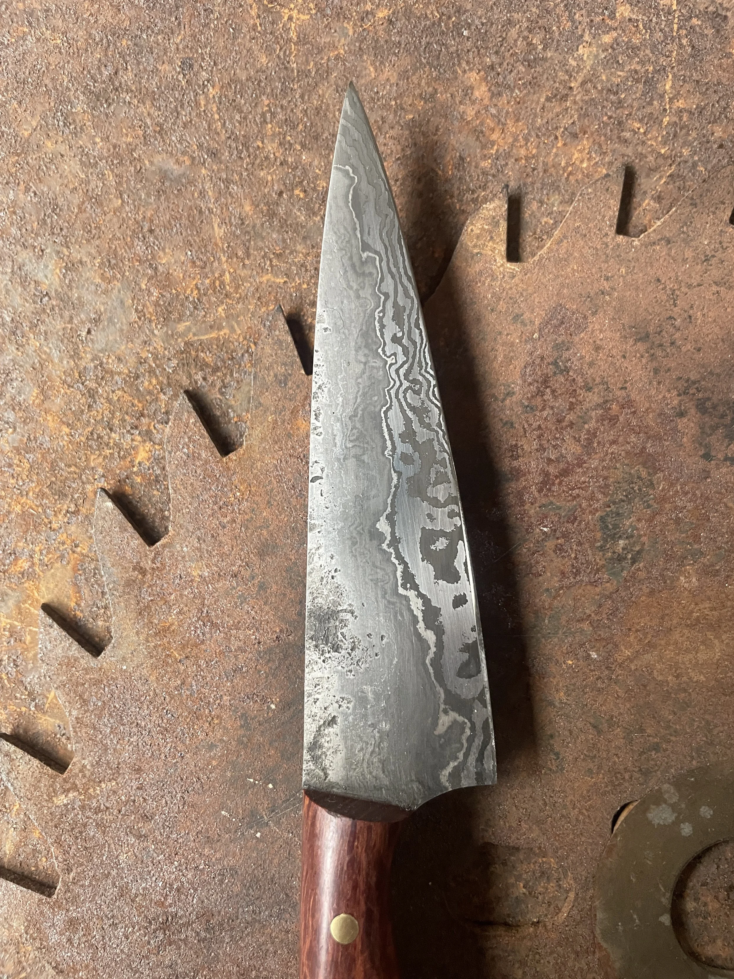 damascus paring knife