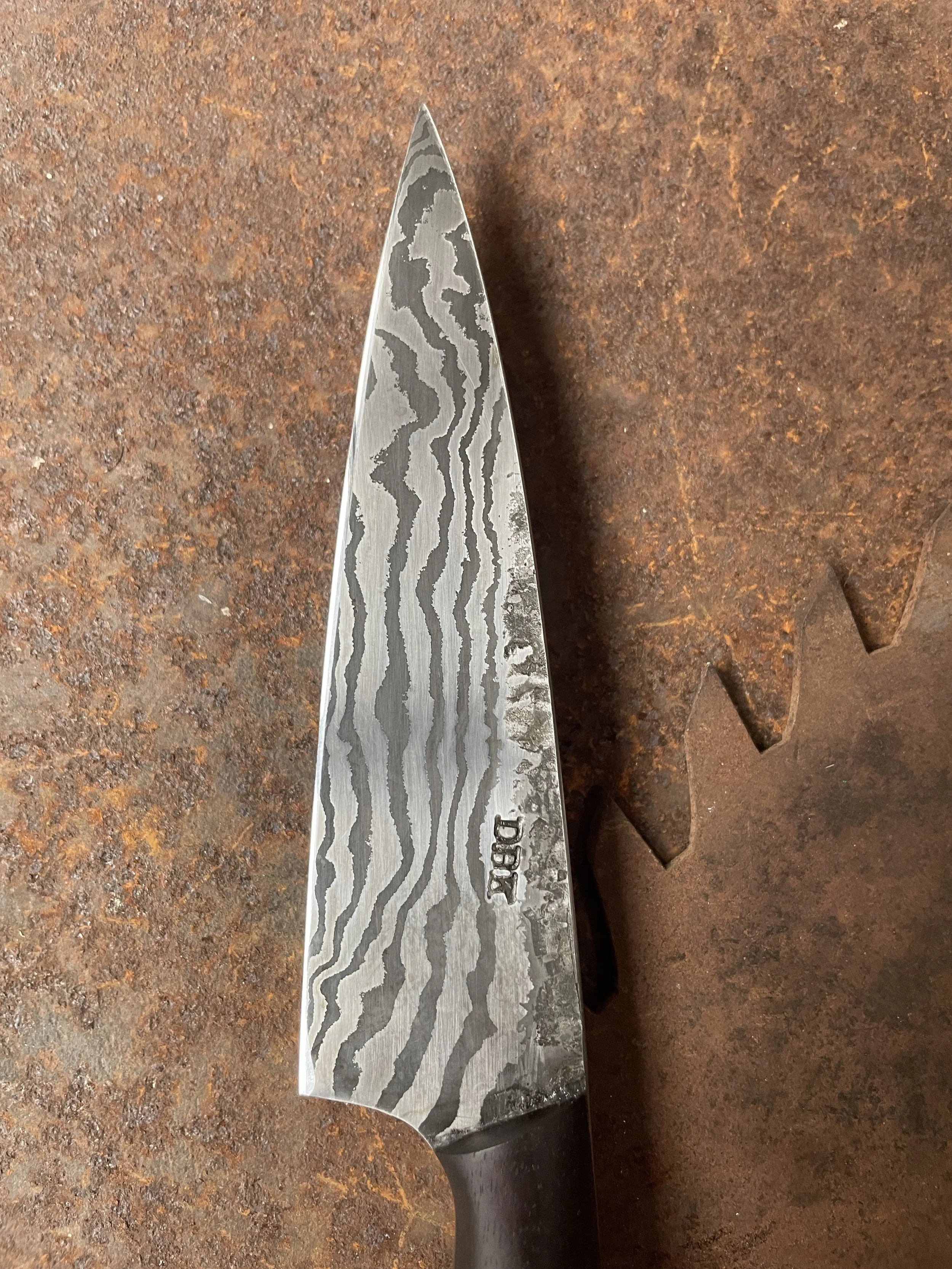 damascus paring knife