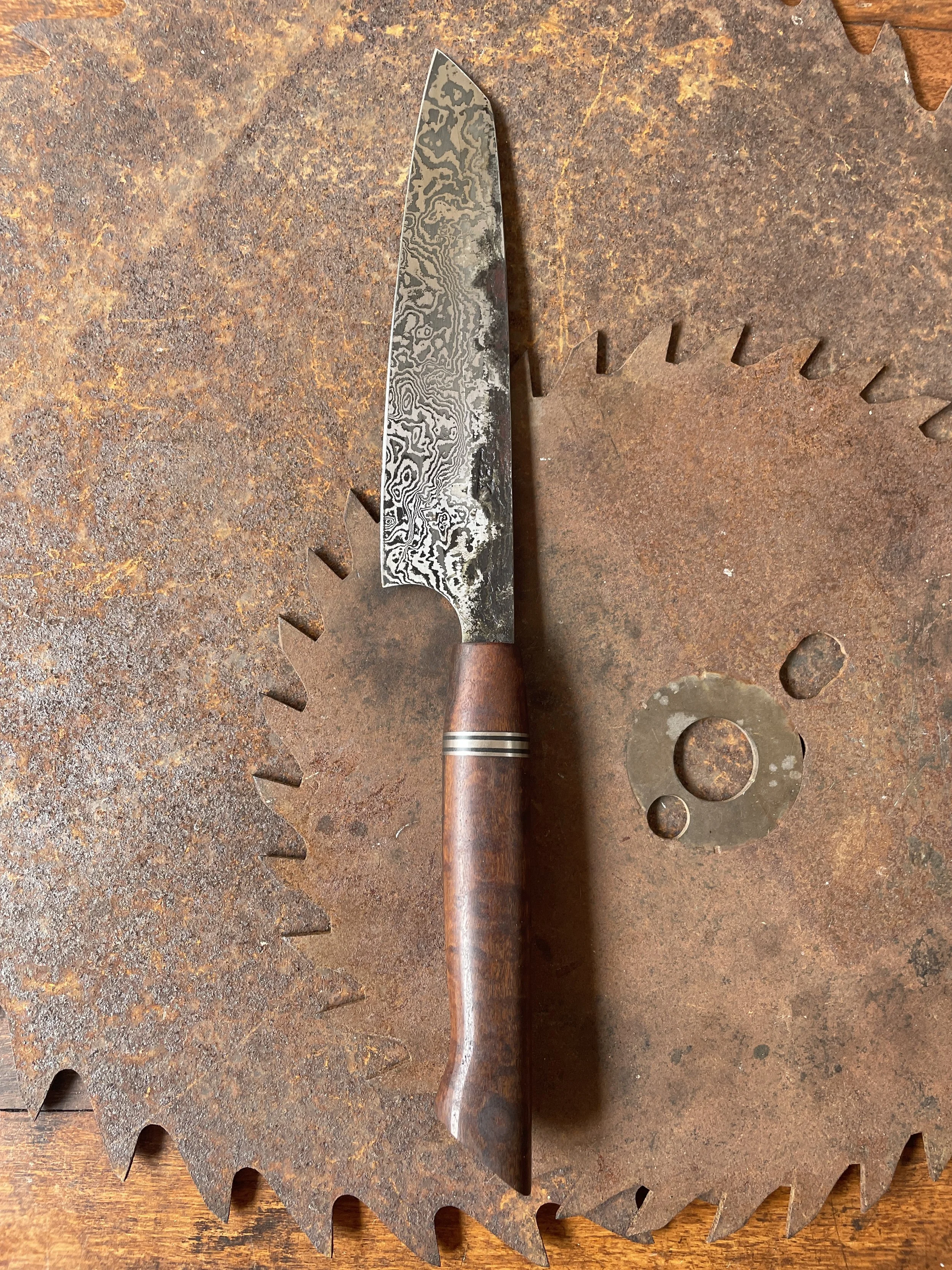 Gidgee Damascus Chef Knife