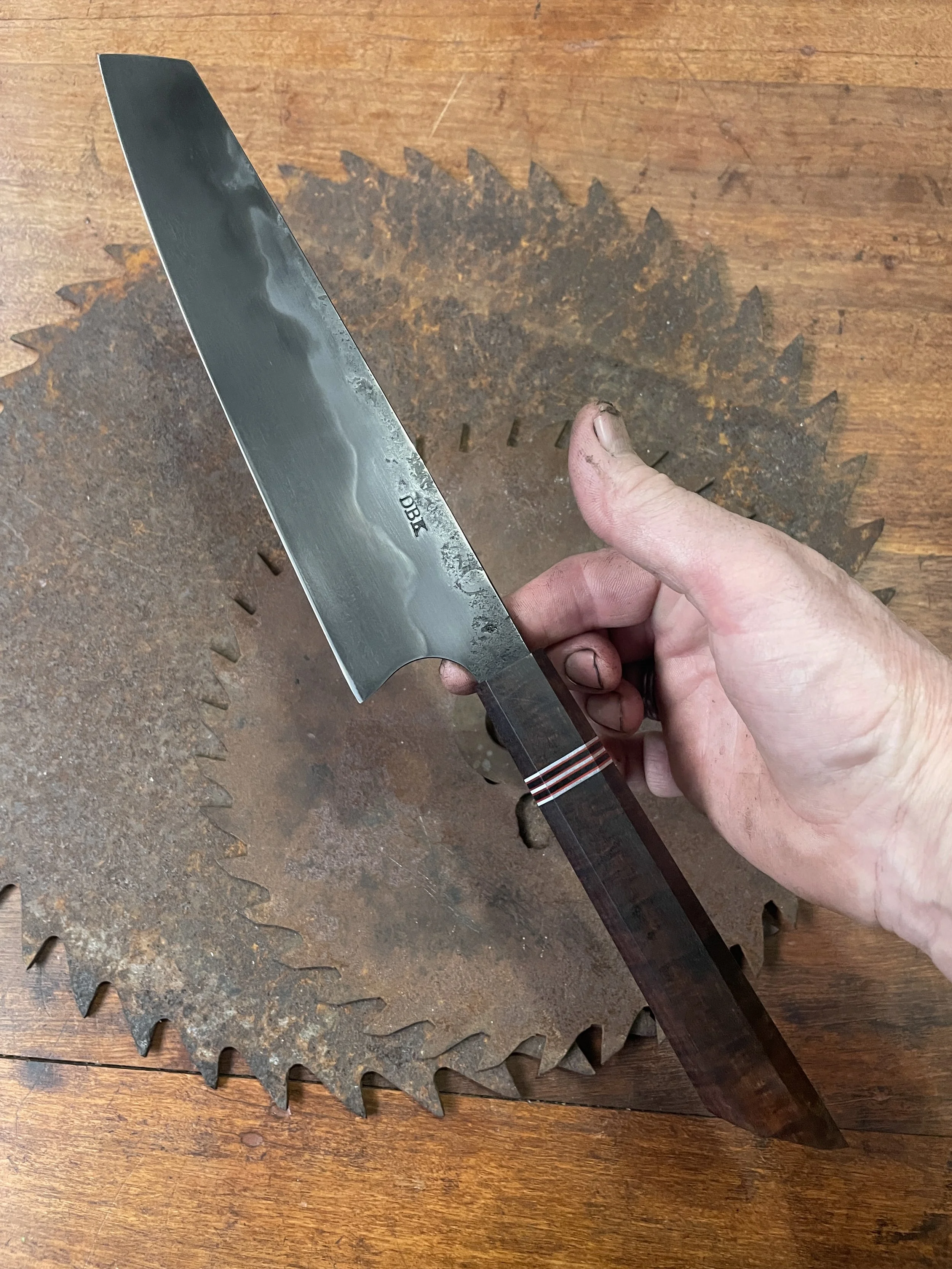 spicy white chef knife