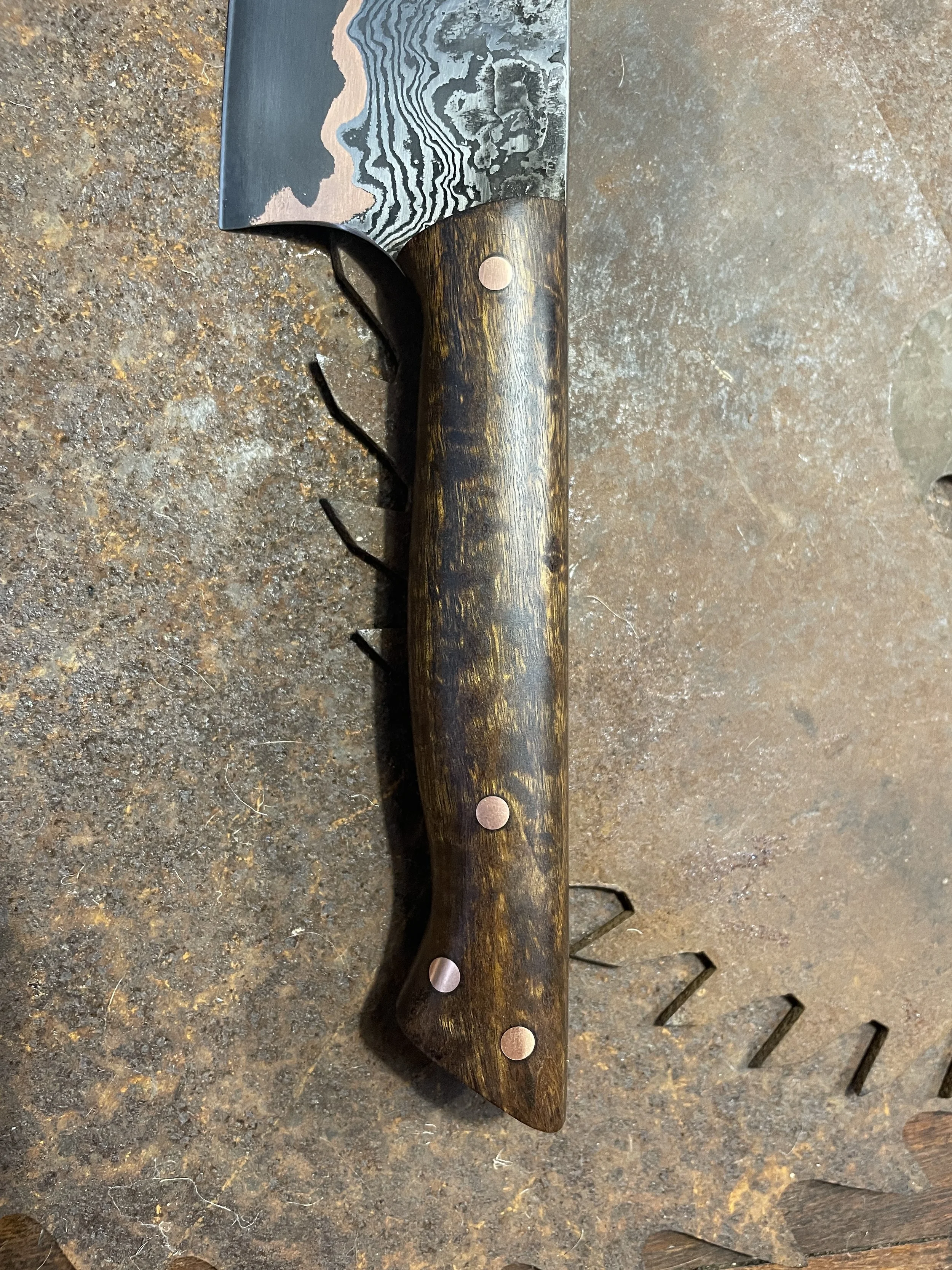 cumai damascus chef Knife