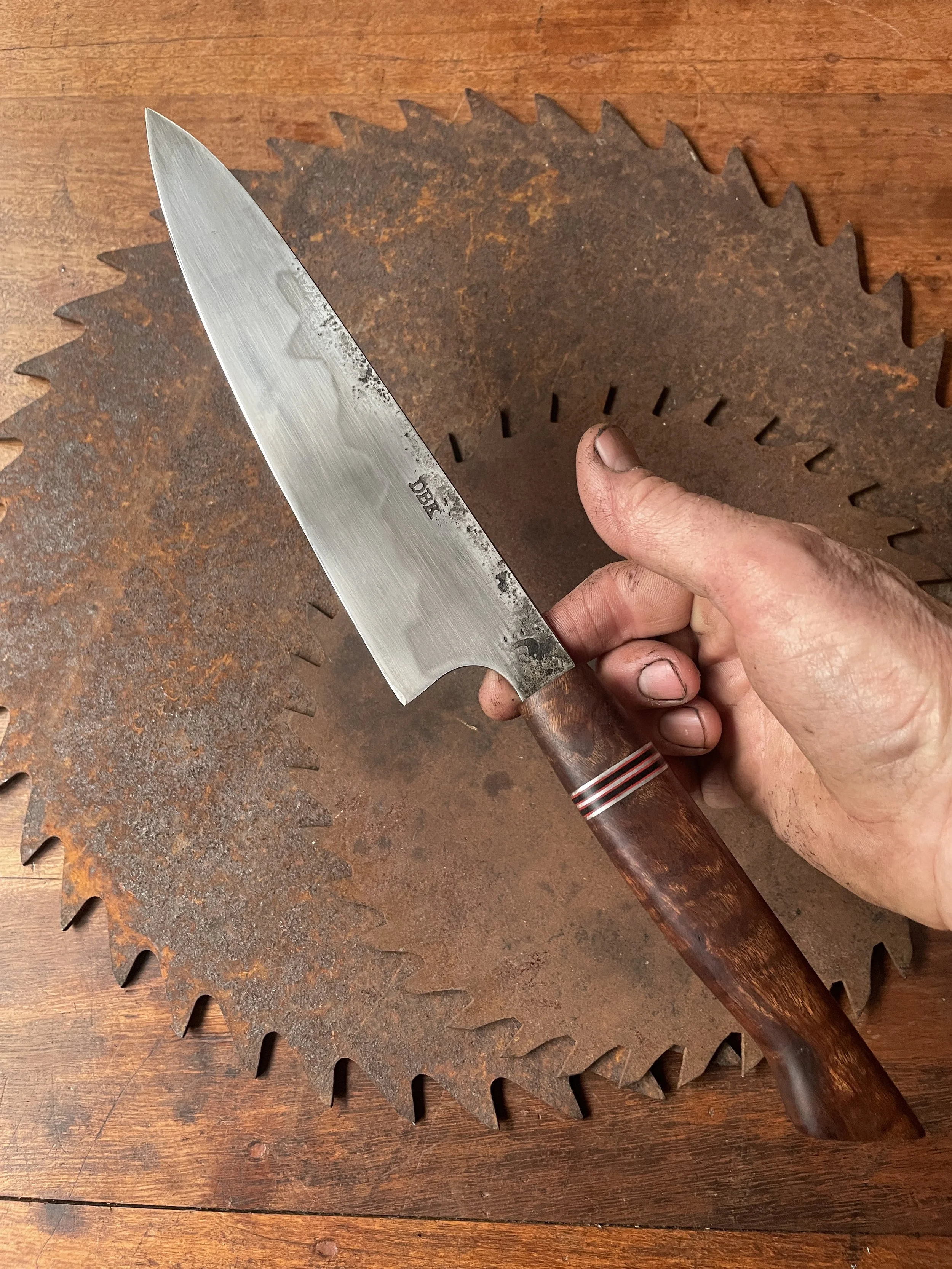 spicy white chef knife