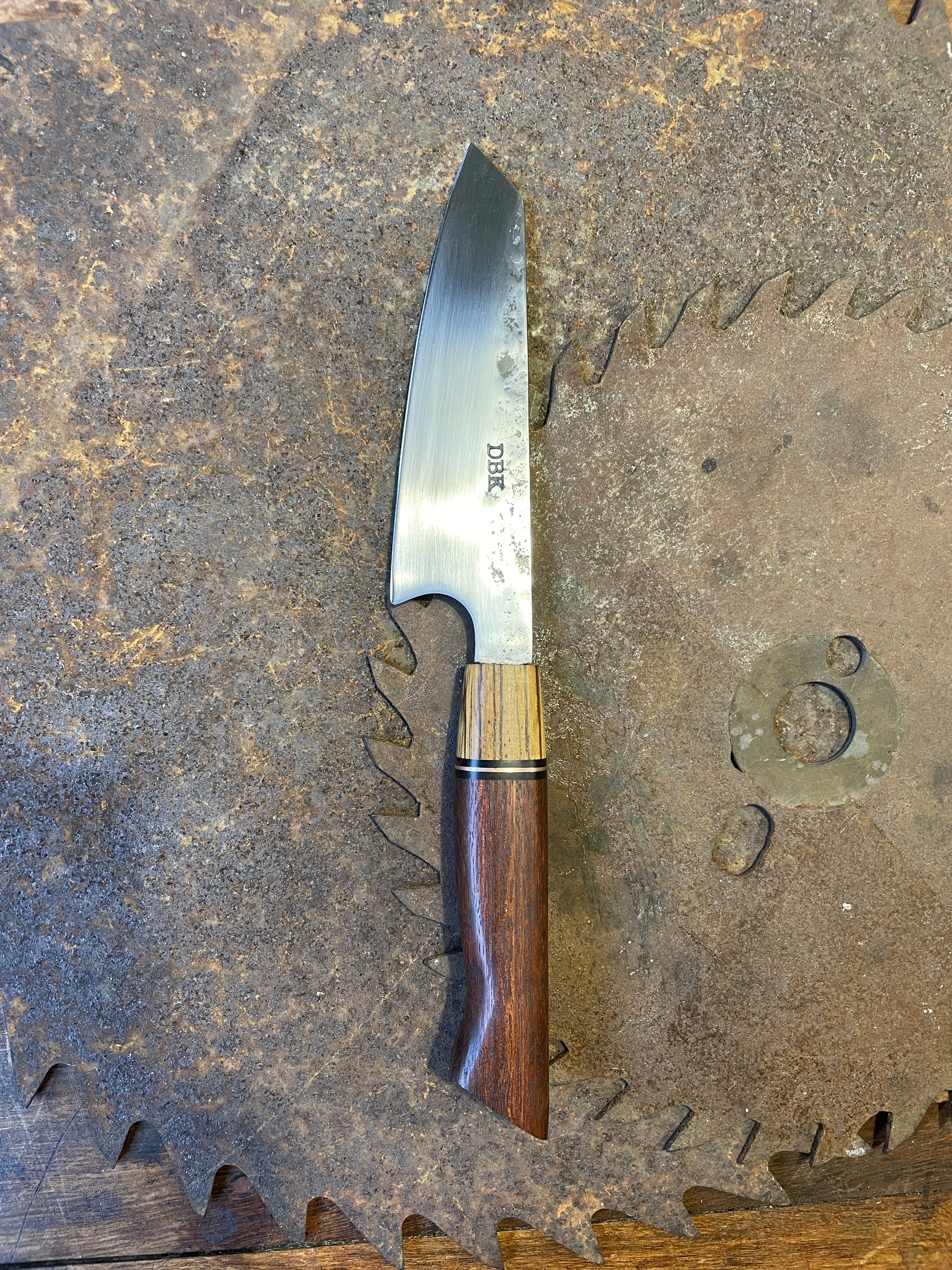 Jarrah / Zebrawood Chef Knife