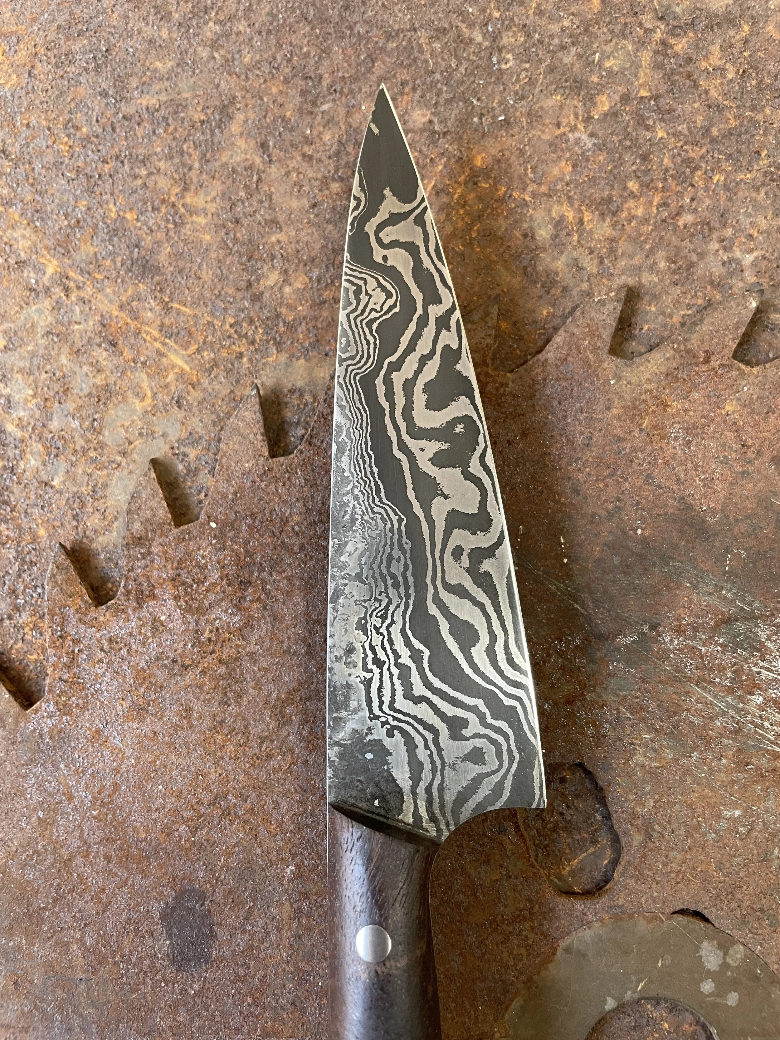 damascus paring knife
