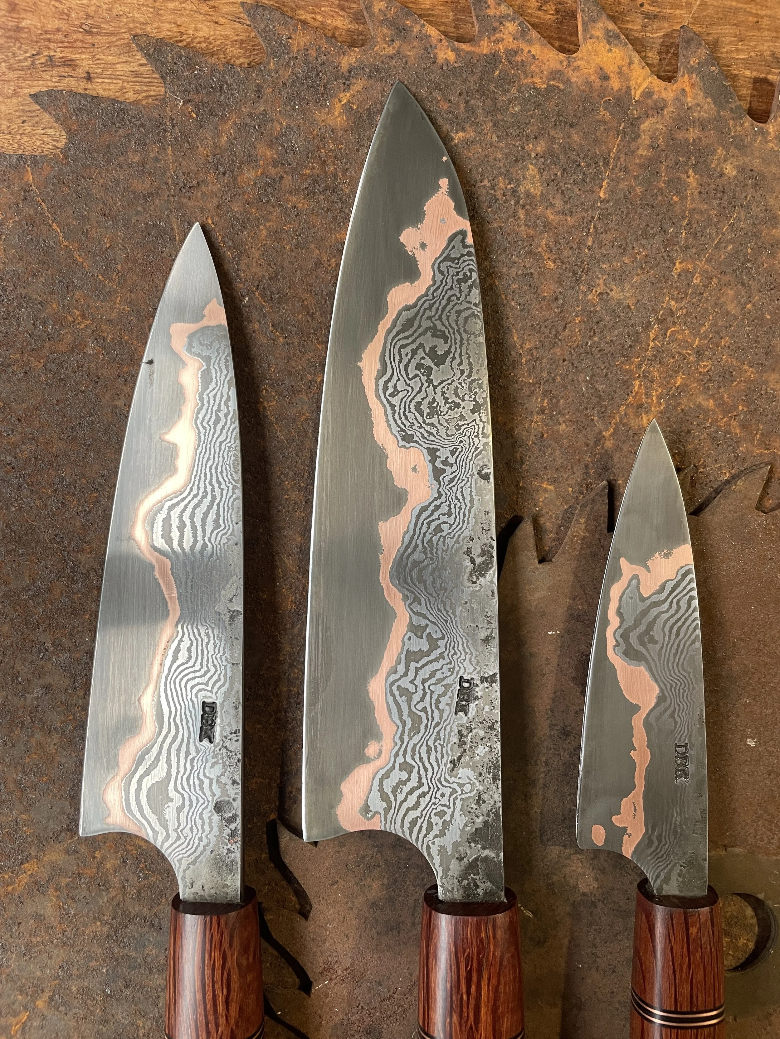 cumai damascus chef Knife