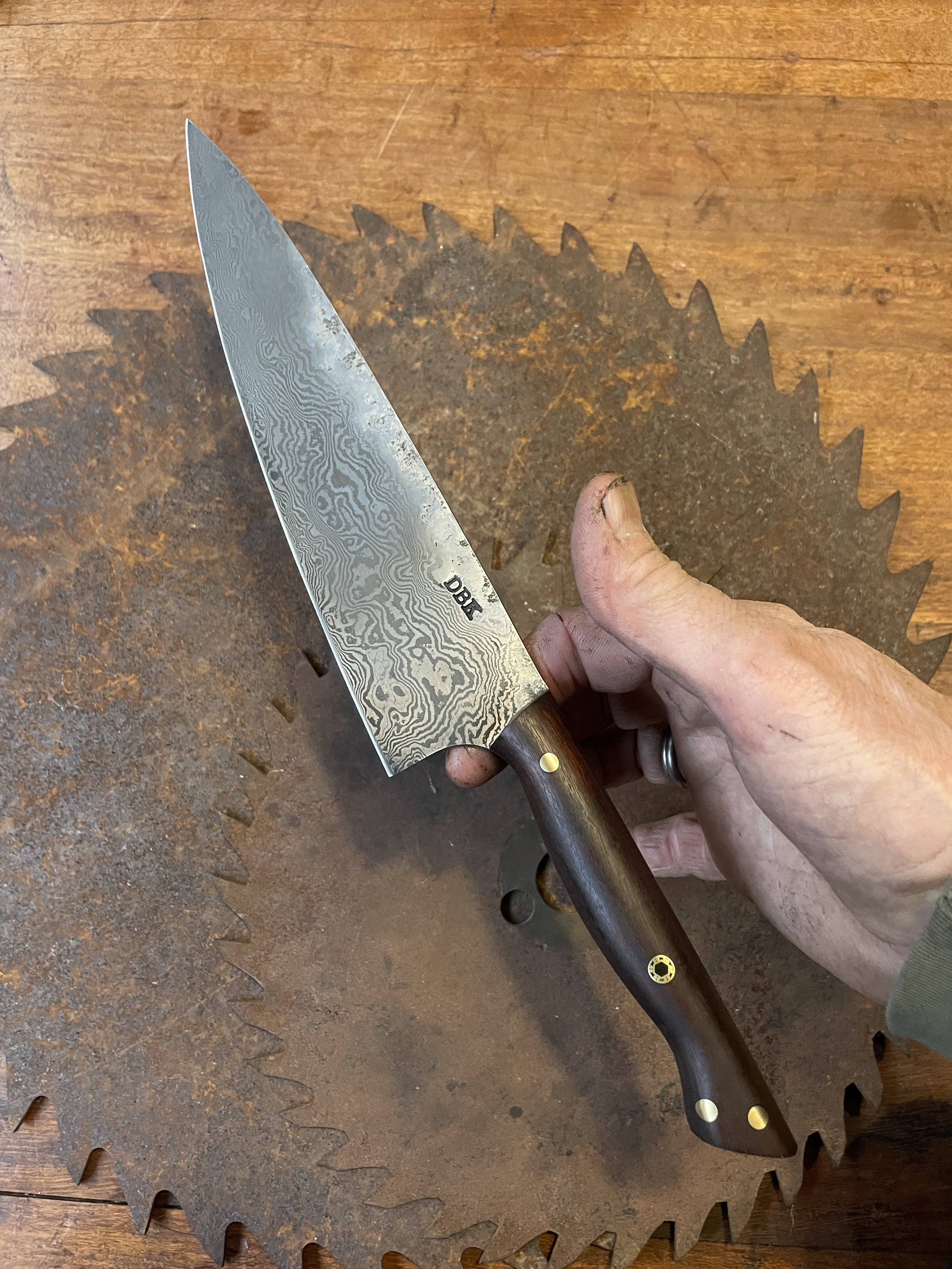 damascus chef knife