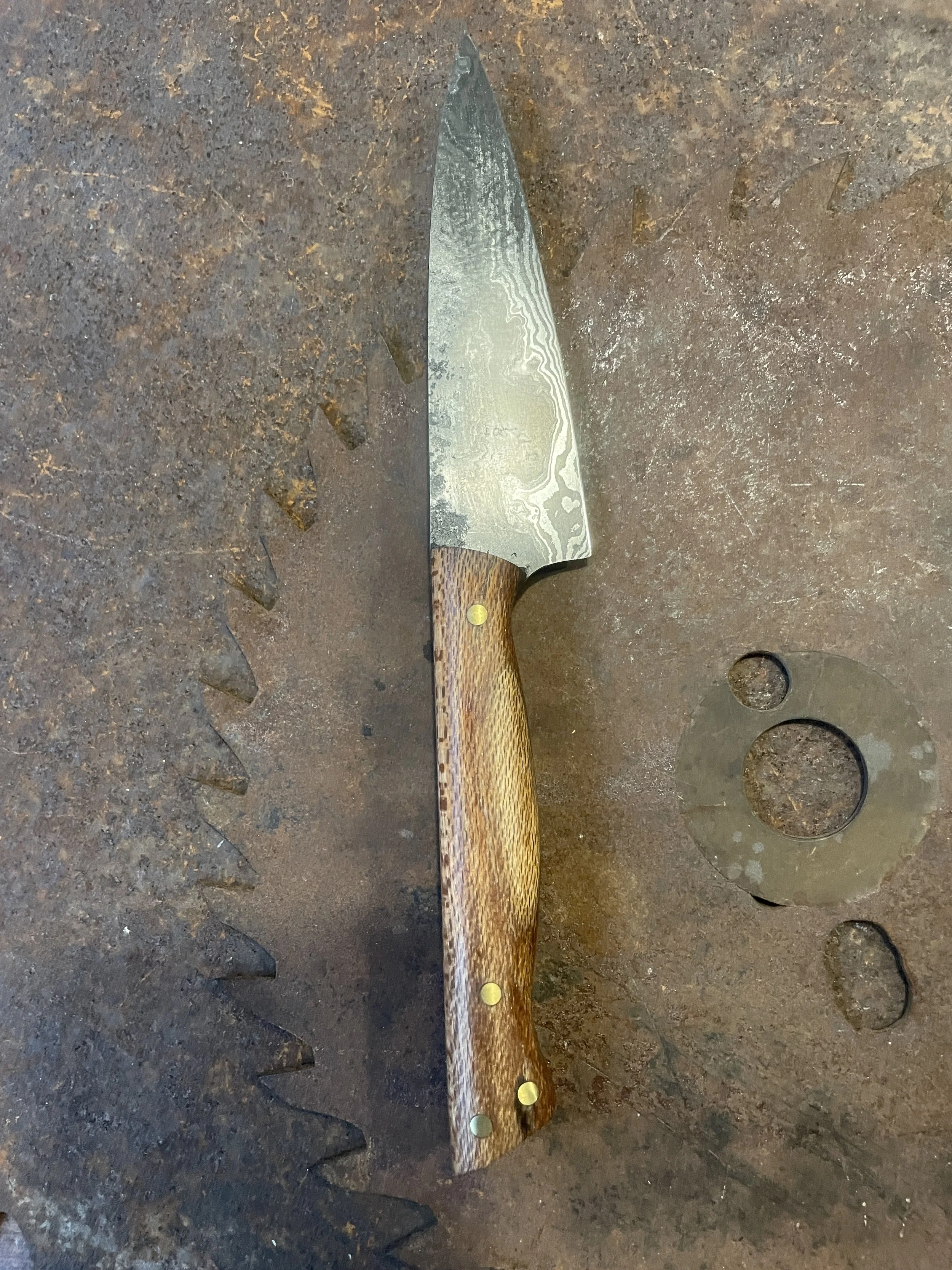 damascus paring knife
