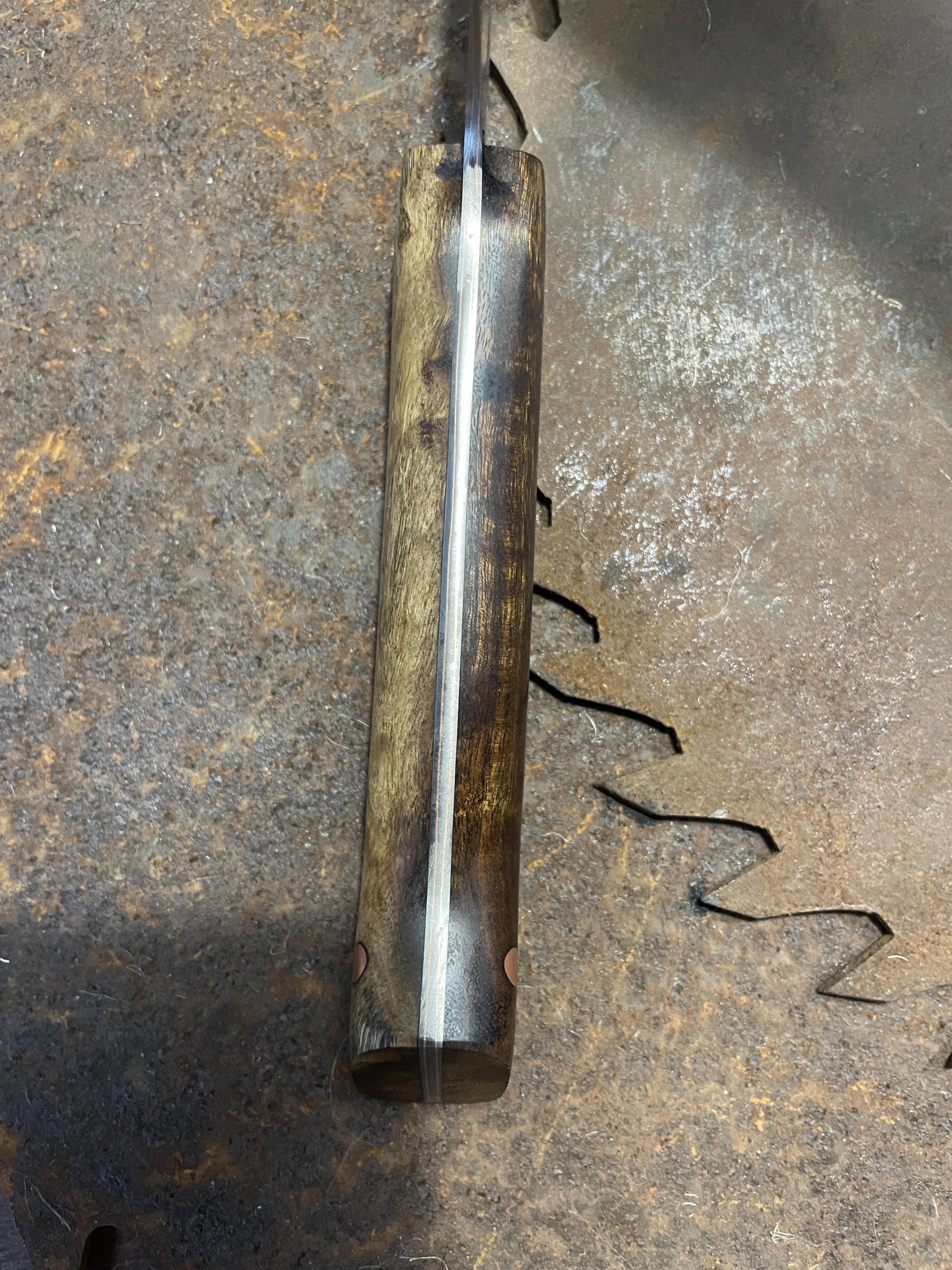 cumai damascus chef Knife