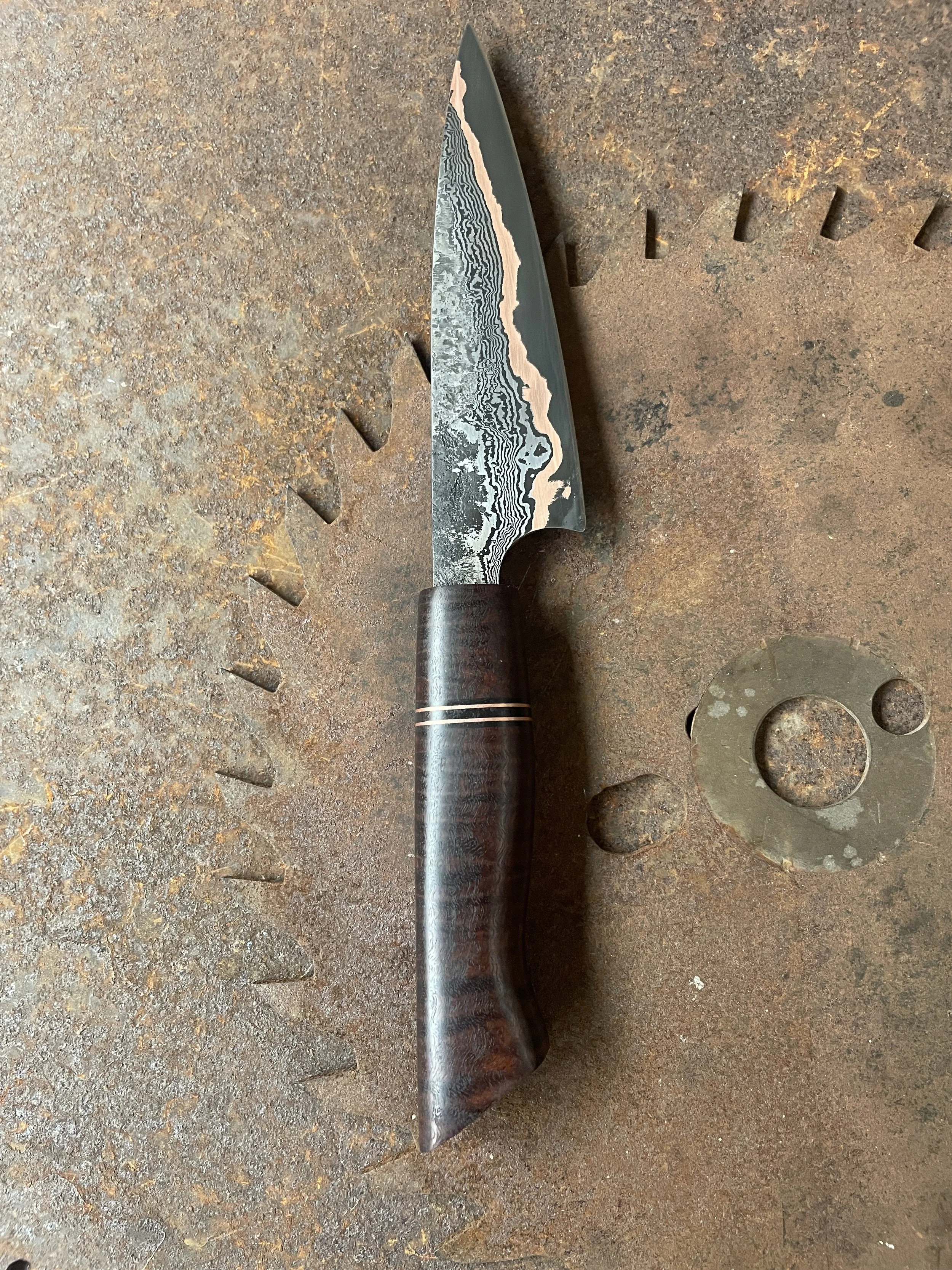 damascus paring knife