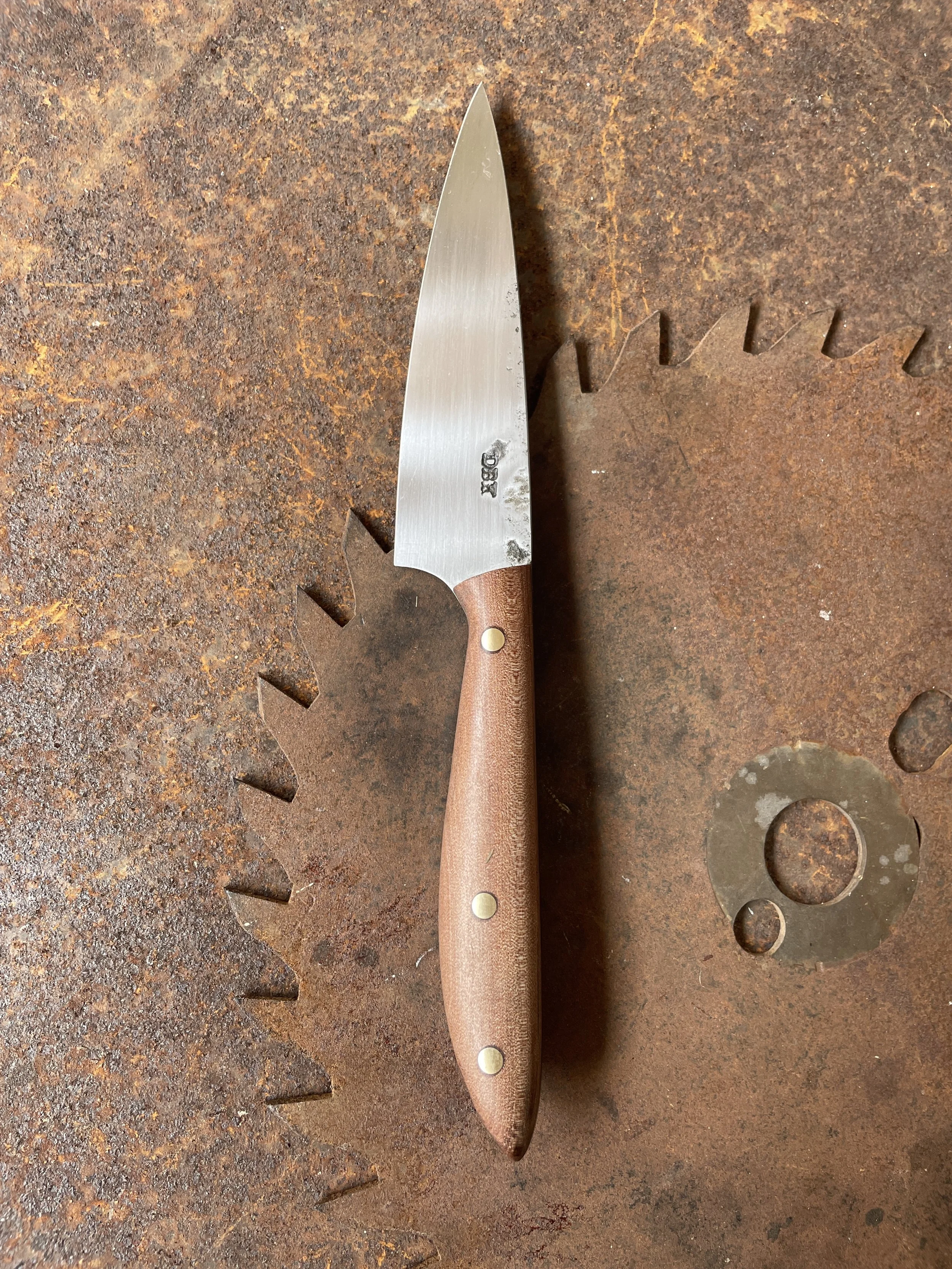 Paring Knife - Tea Tree Handle