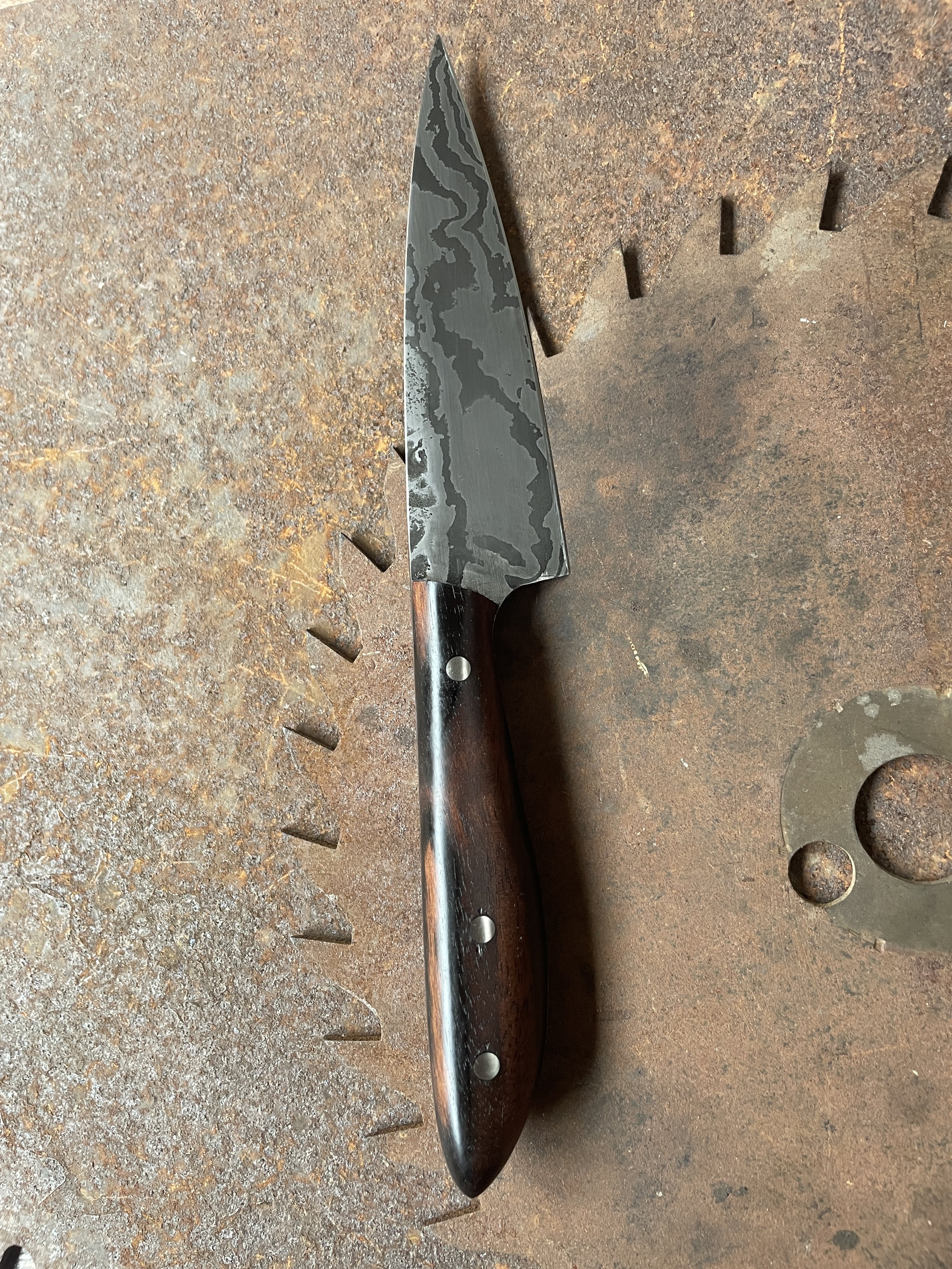 damascus paring knife