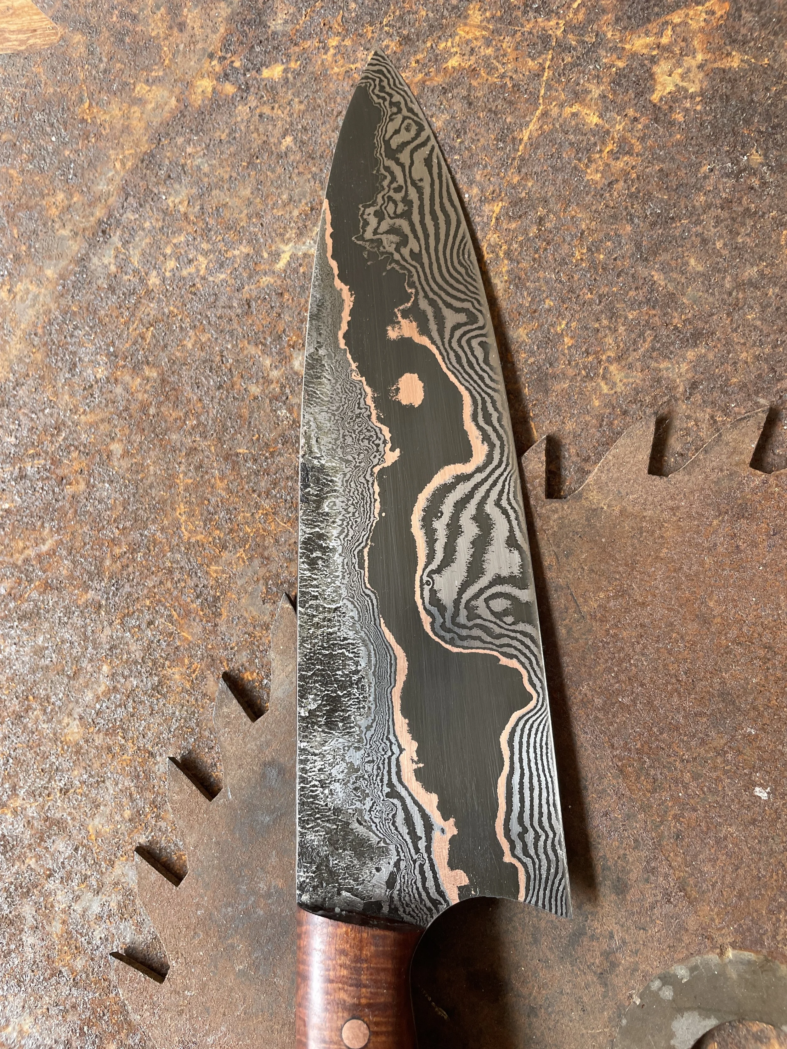 damascus chef knife