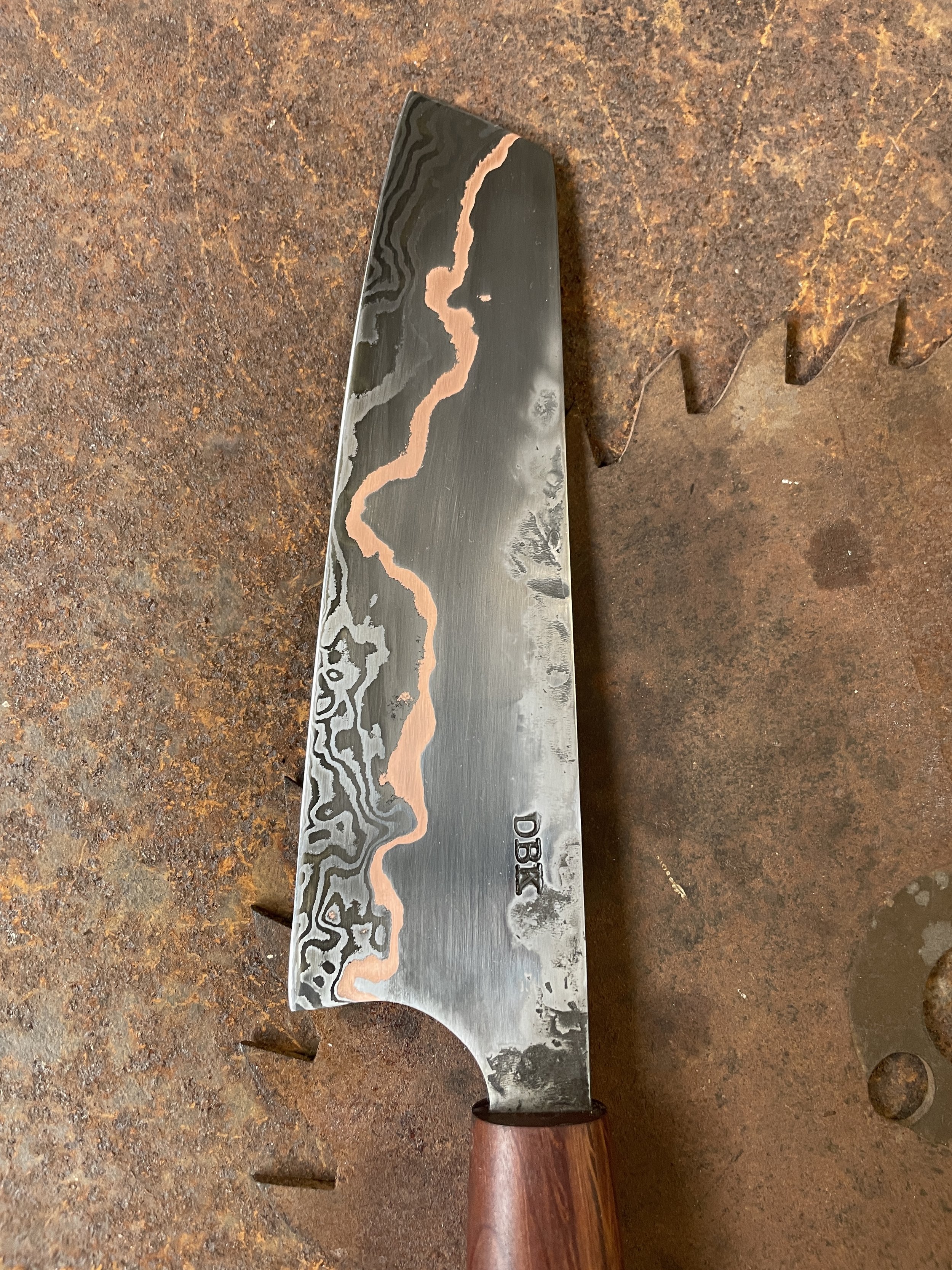 cumai damascus chef Knife
