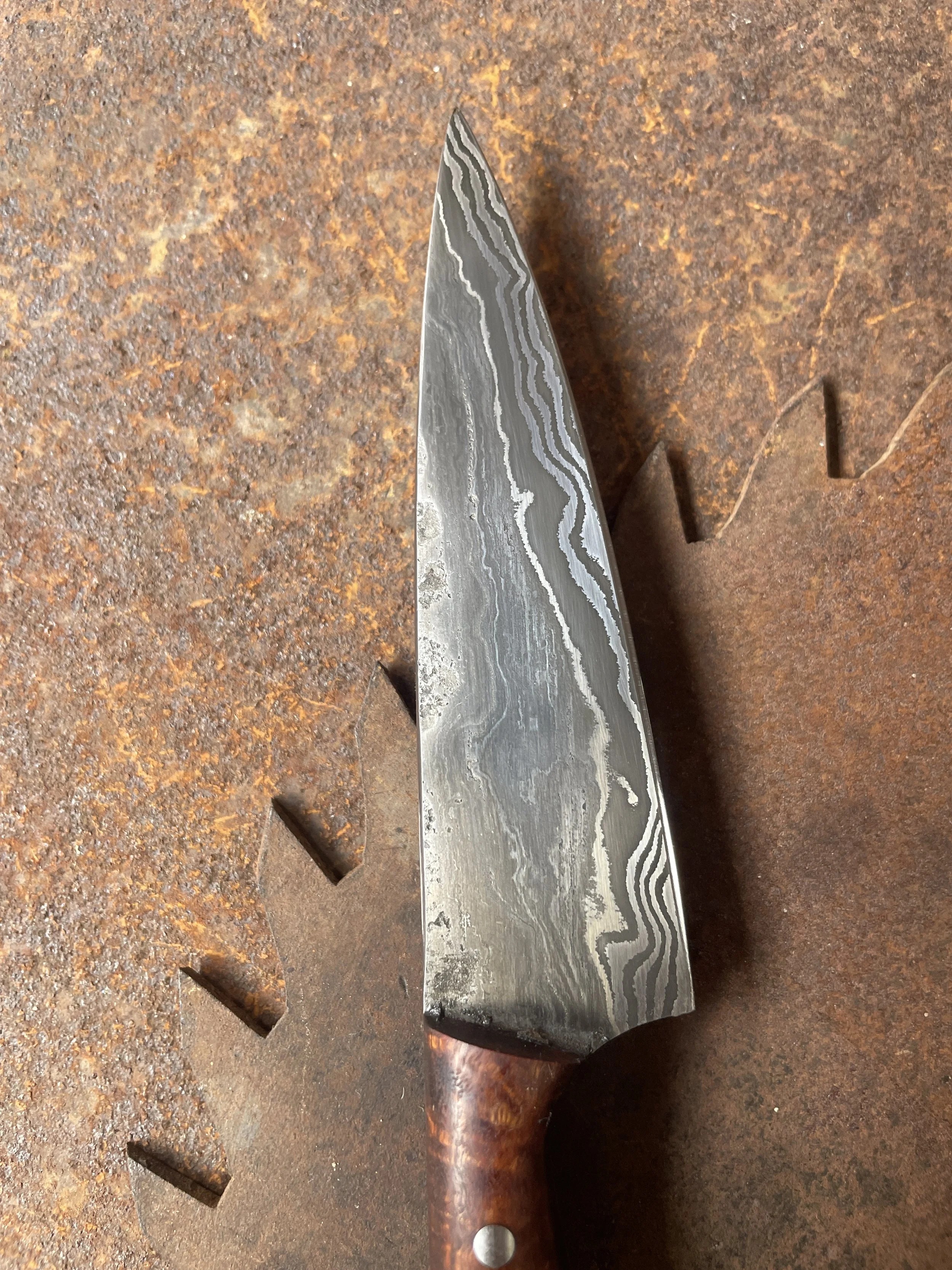 damascus paring knife