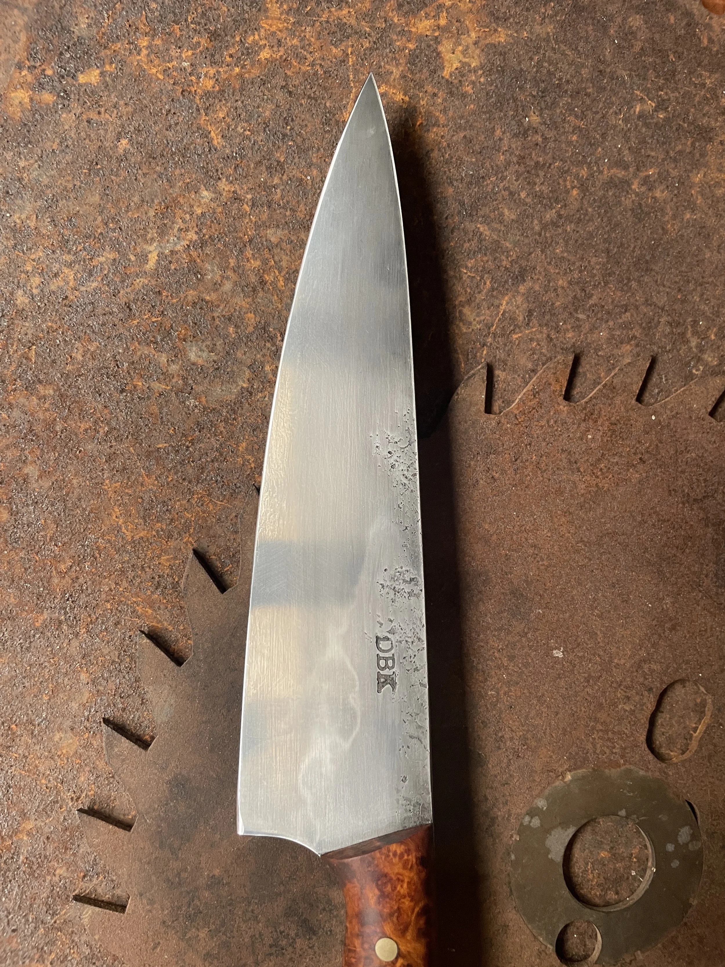 spicy white chef knife