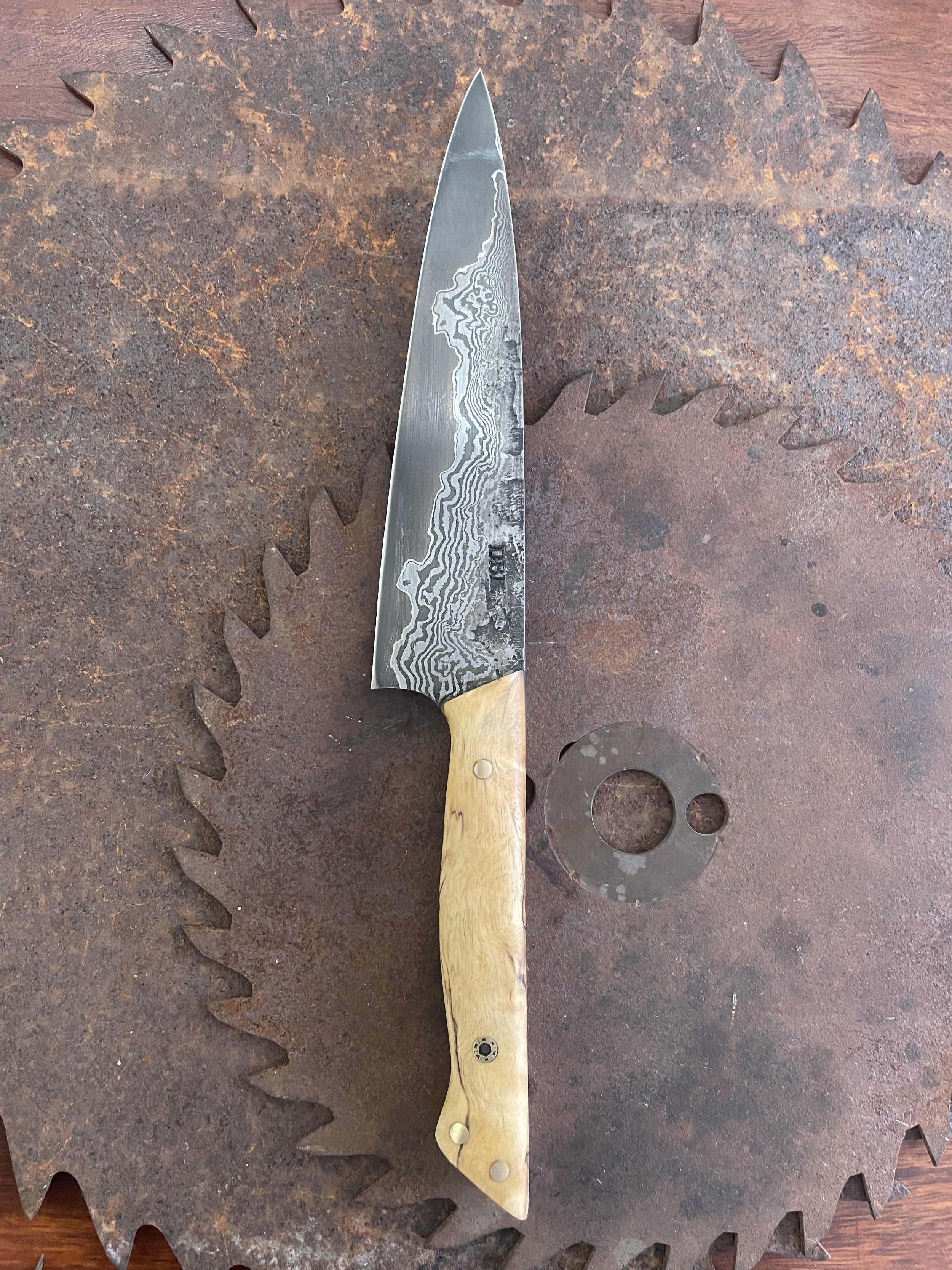 damascus chef knife