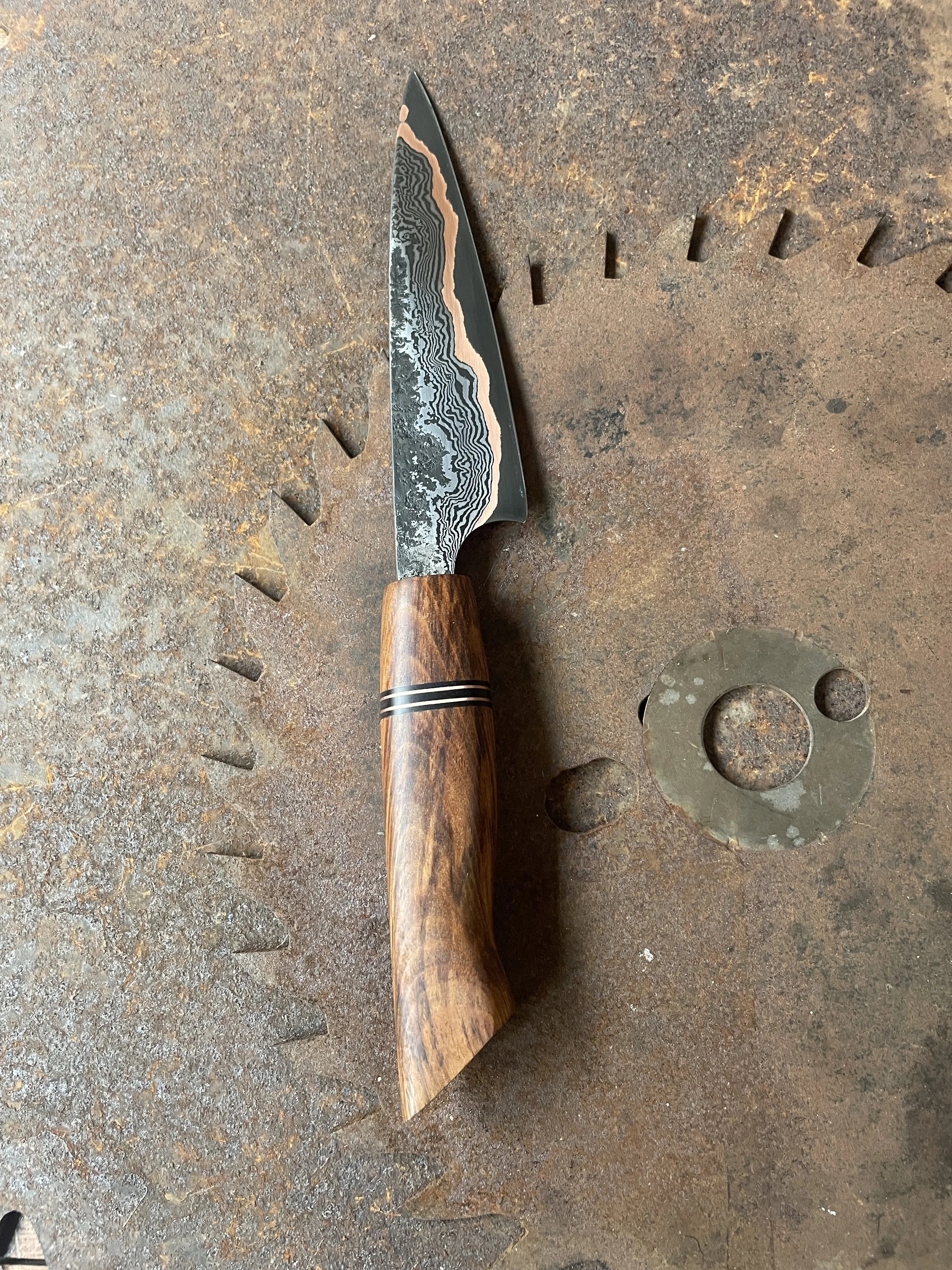 damascus paring knife
