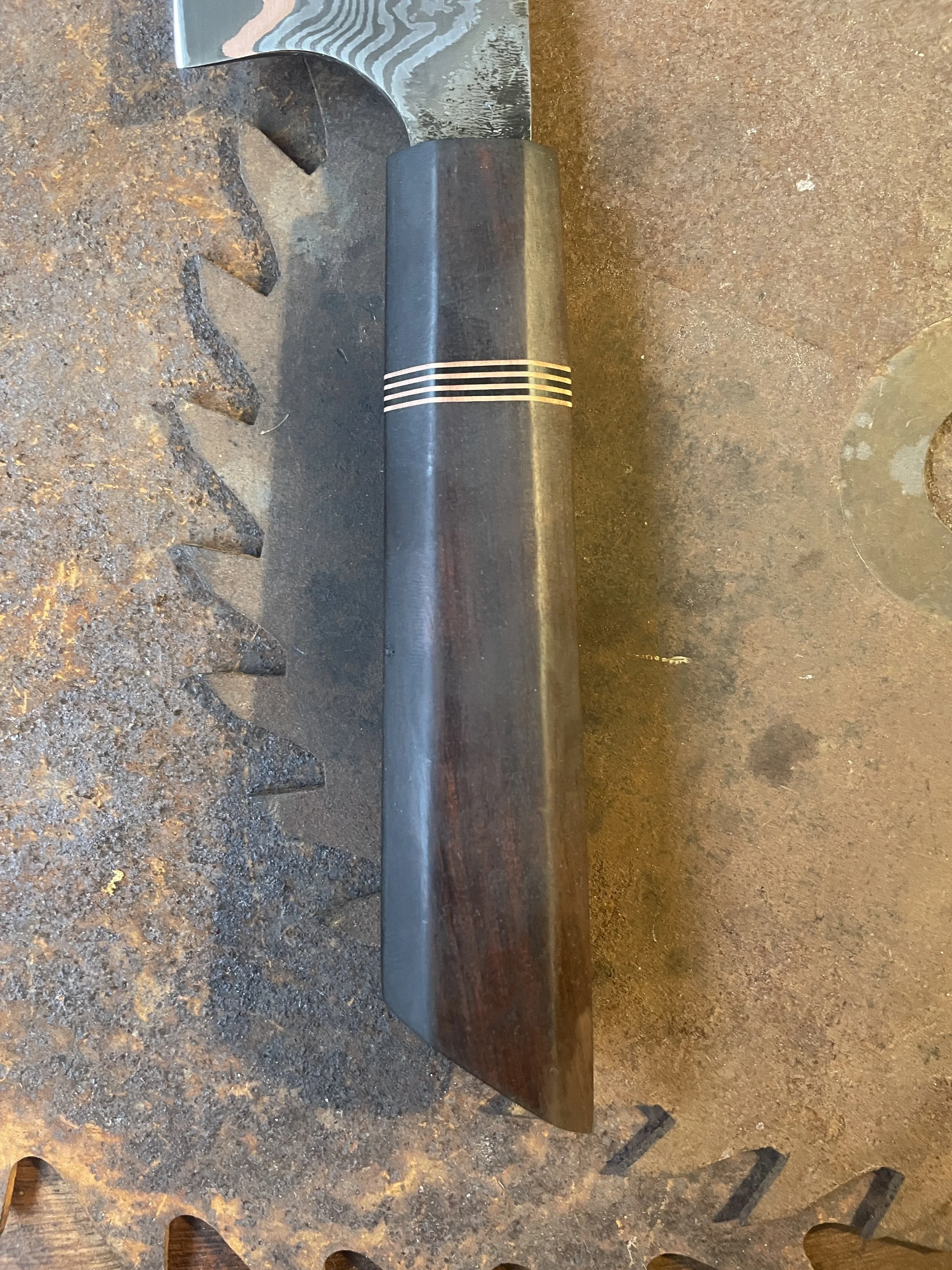 cumai damascus chef Knife