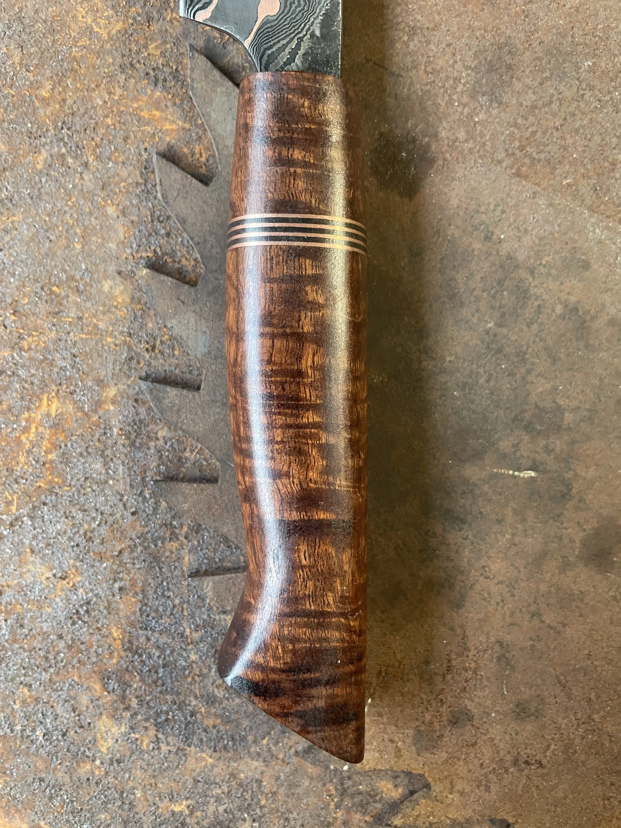 cumai damascus paring Knife