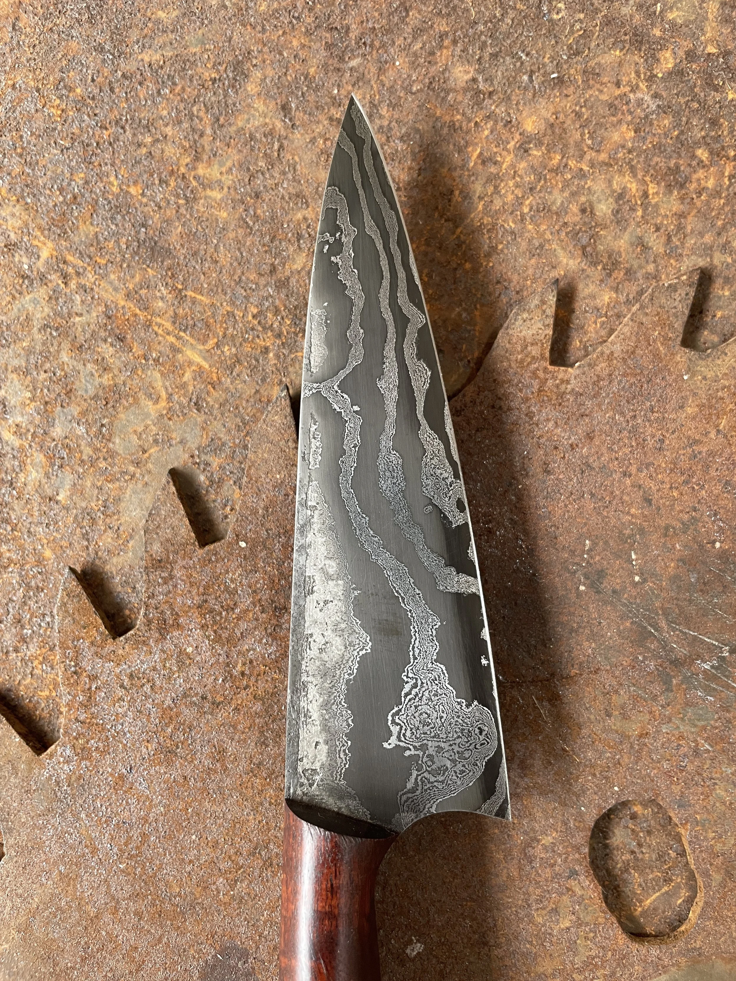 damascus paring knife