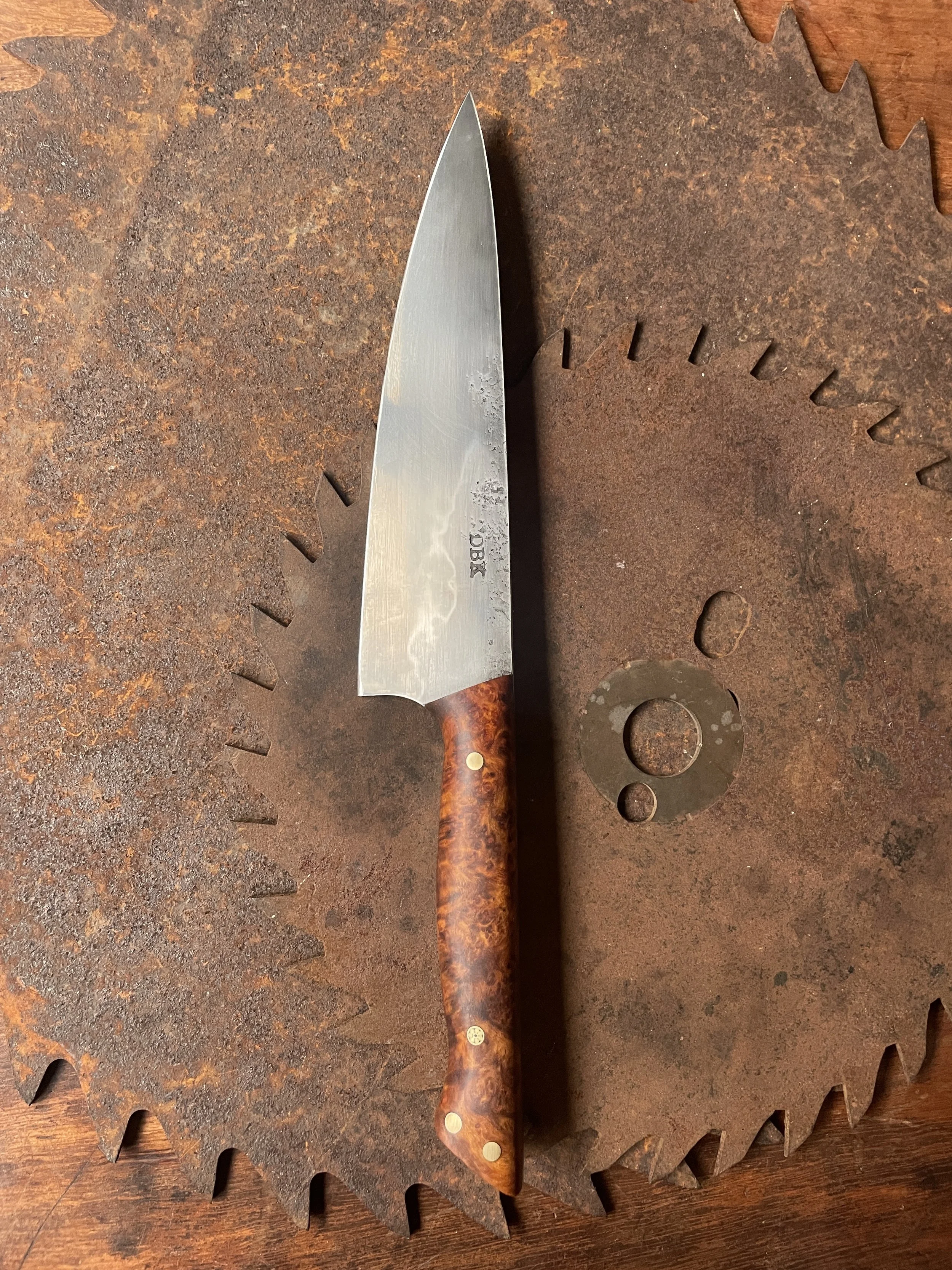 spicy white chef knife