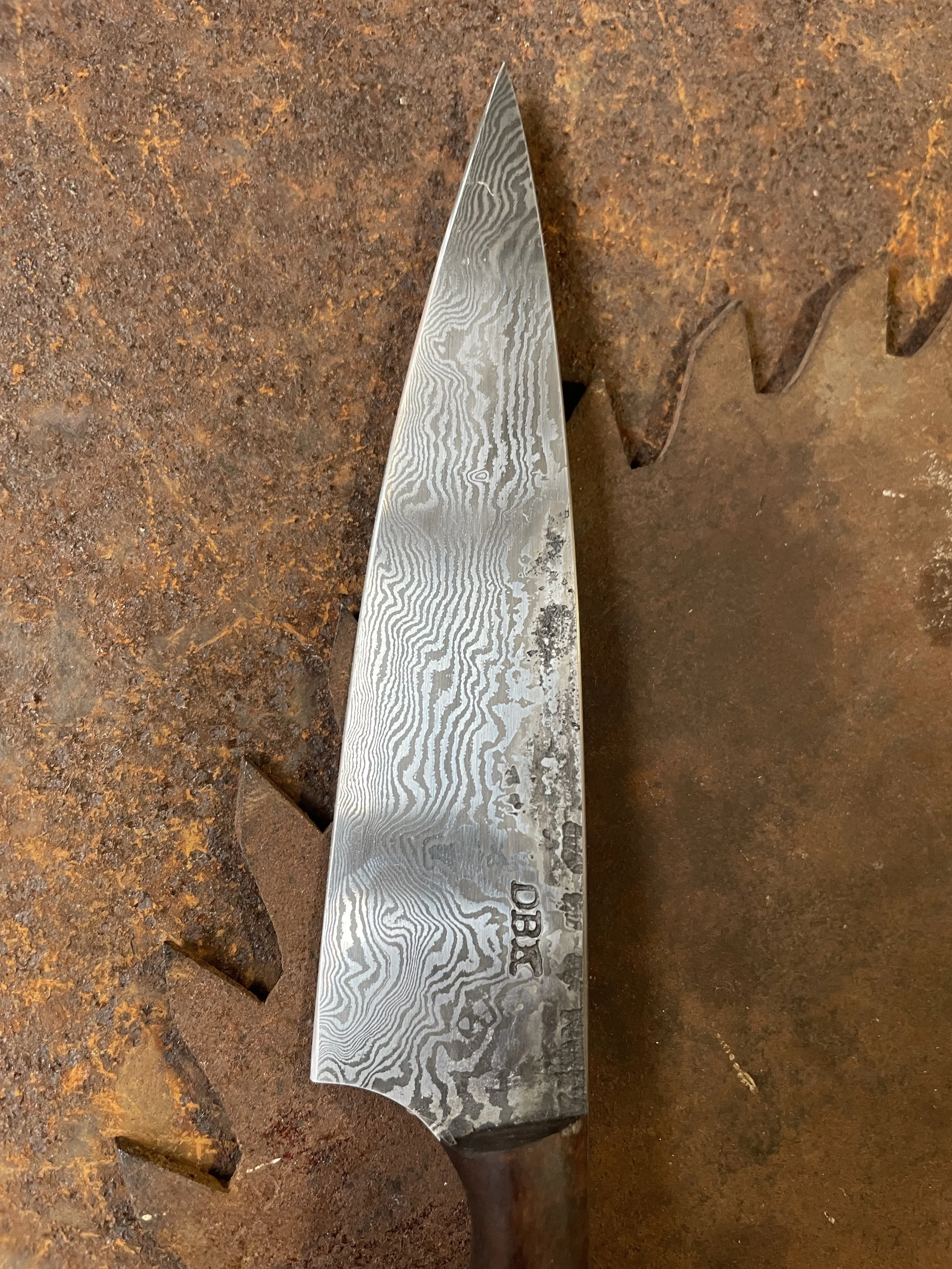damascus paring knife