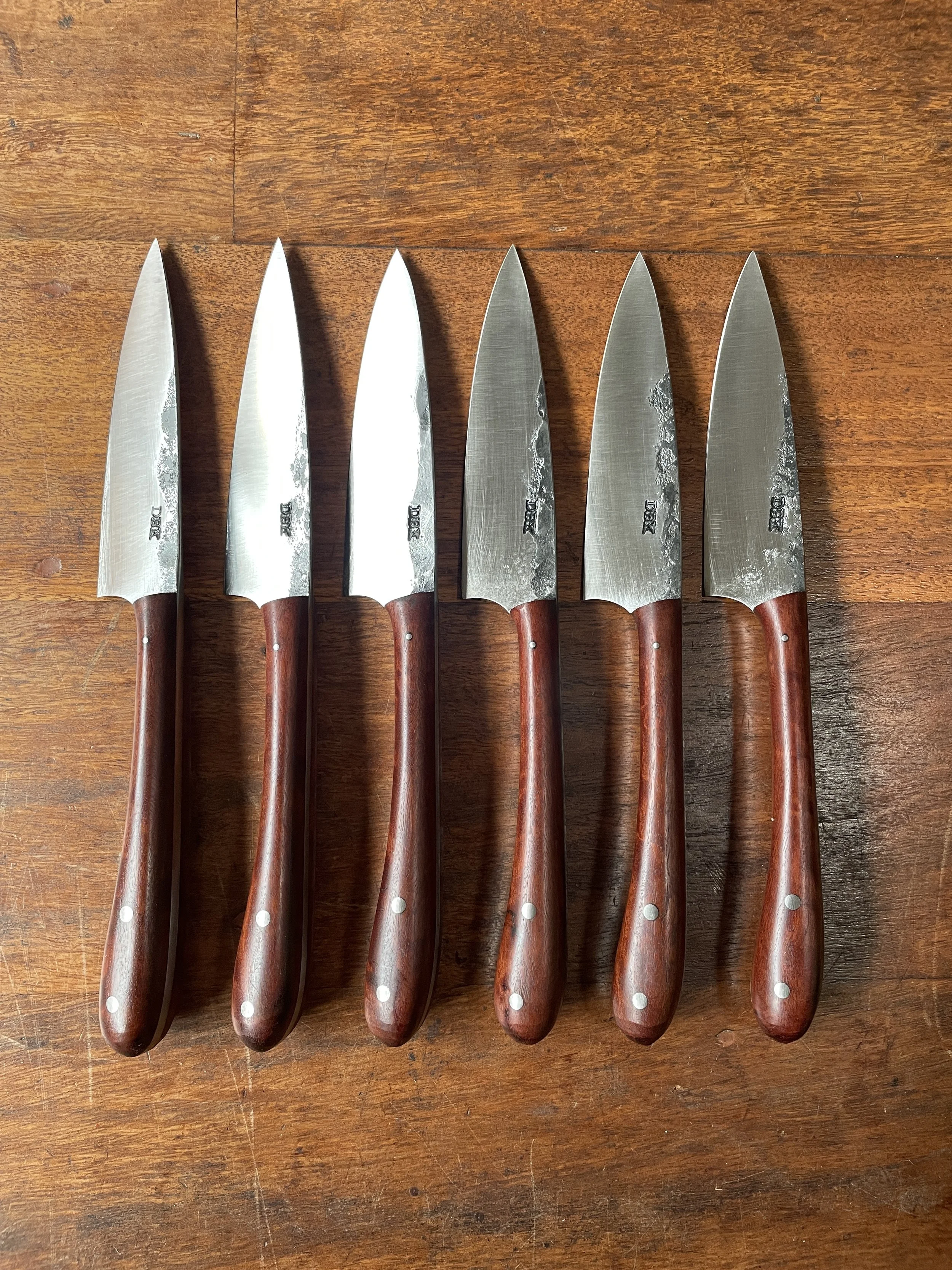Steak Knife - Forrest Red Gum Handle - Set of 6