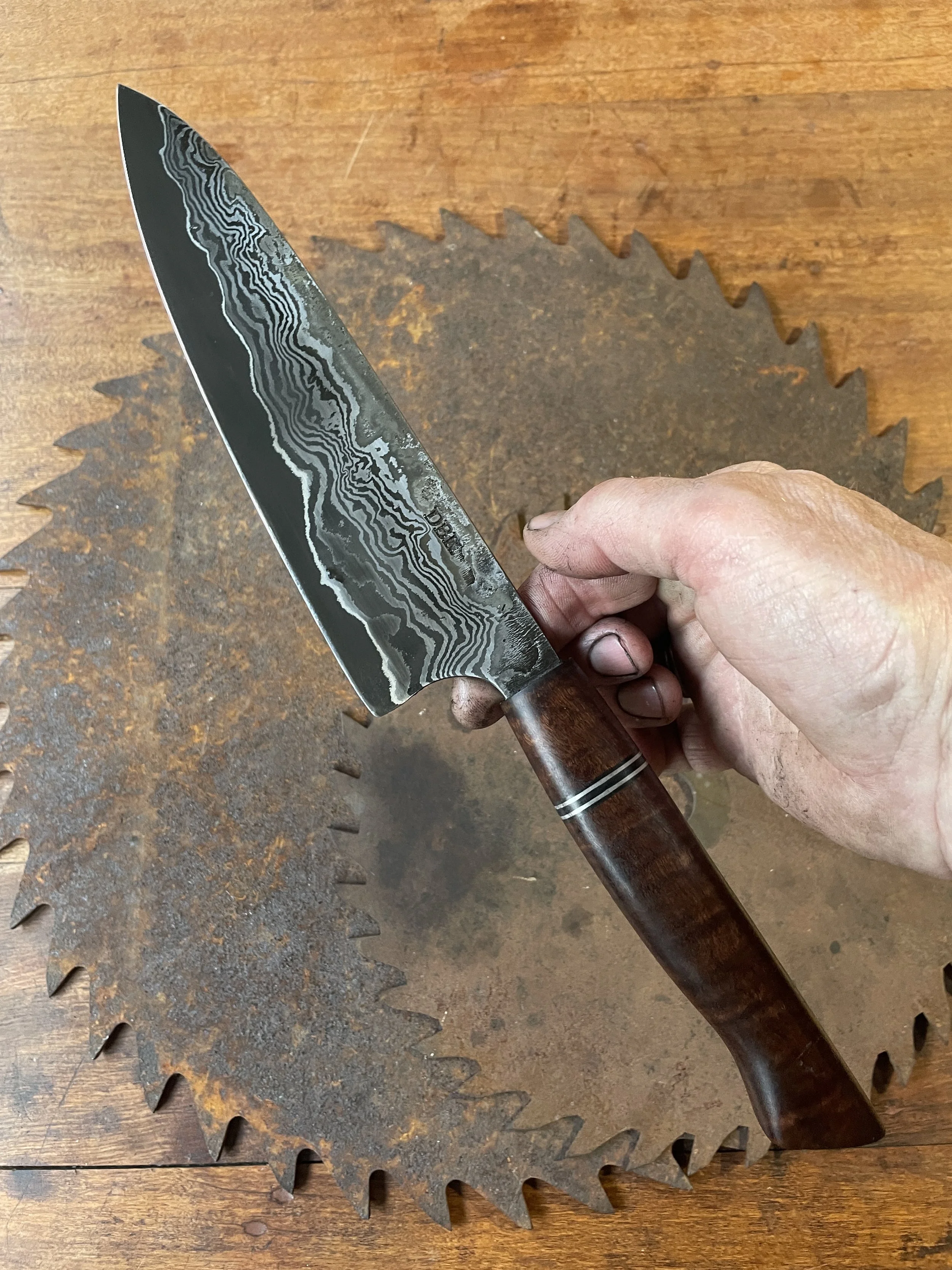 damascus chef knife