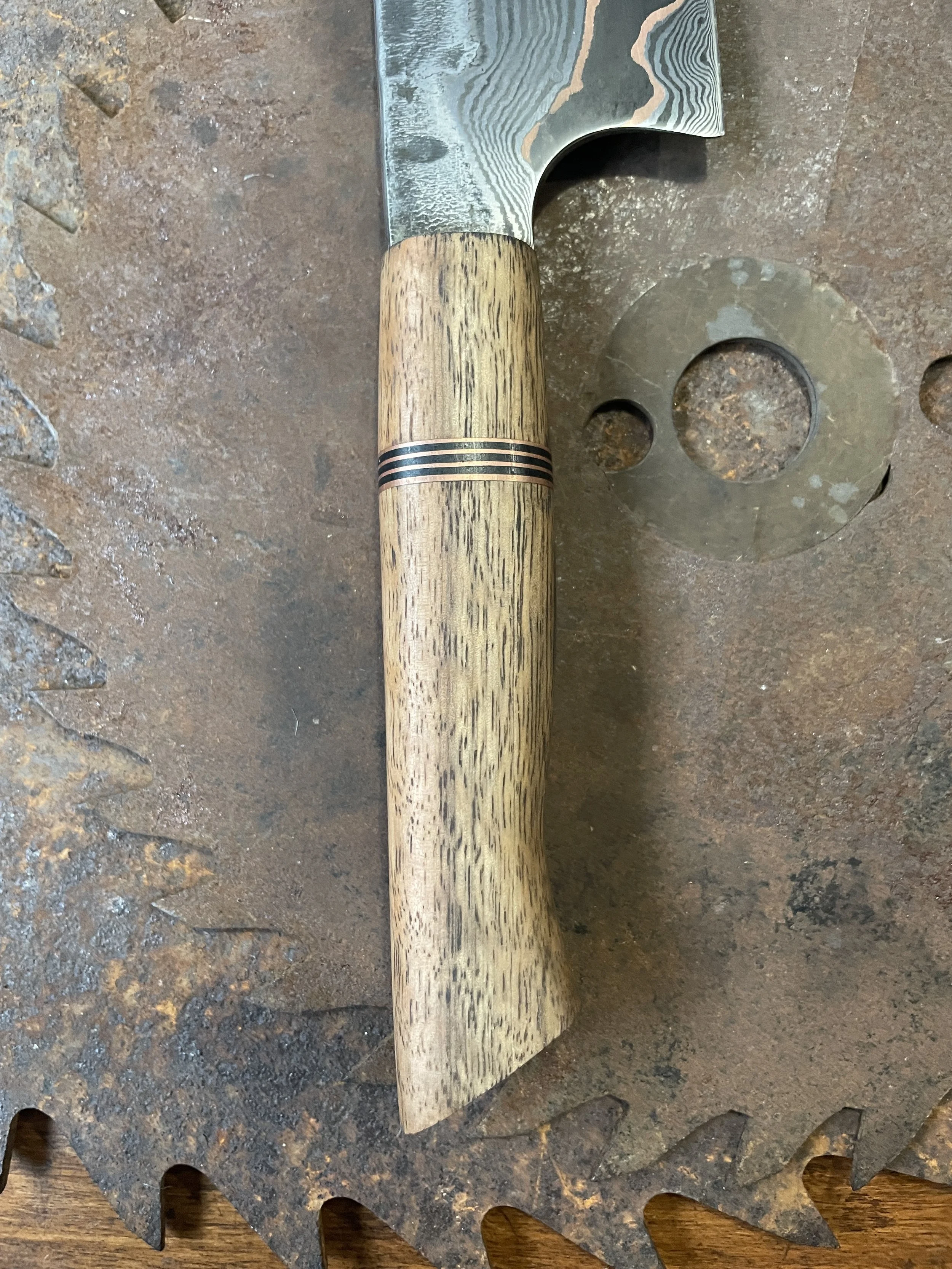 cumai damascus chef Knife