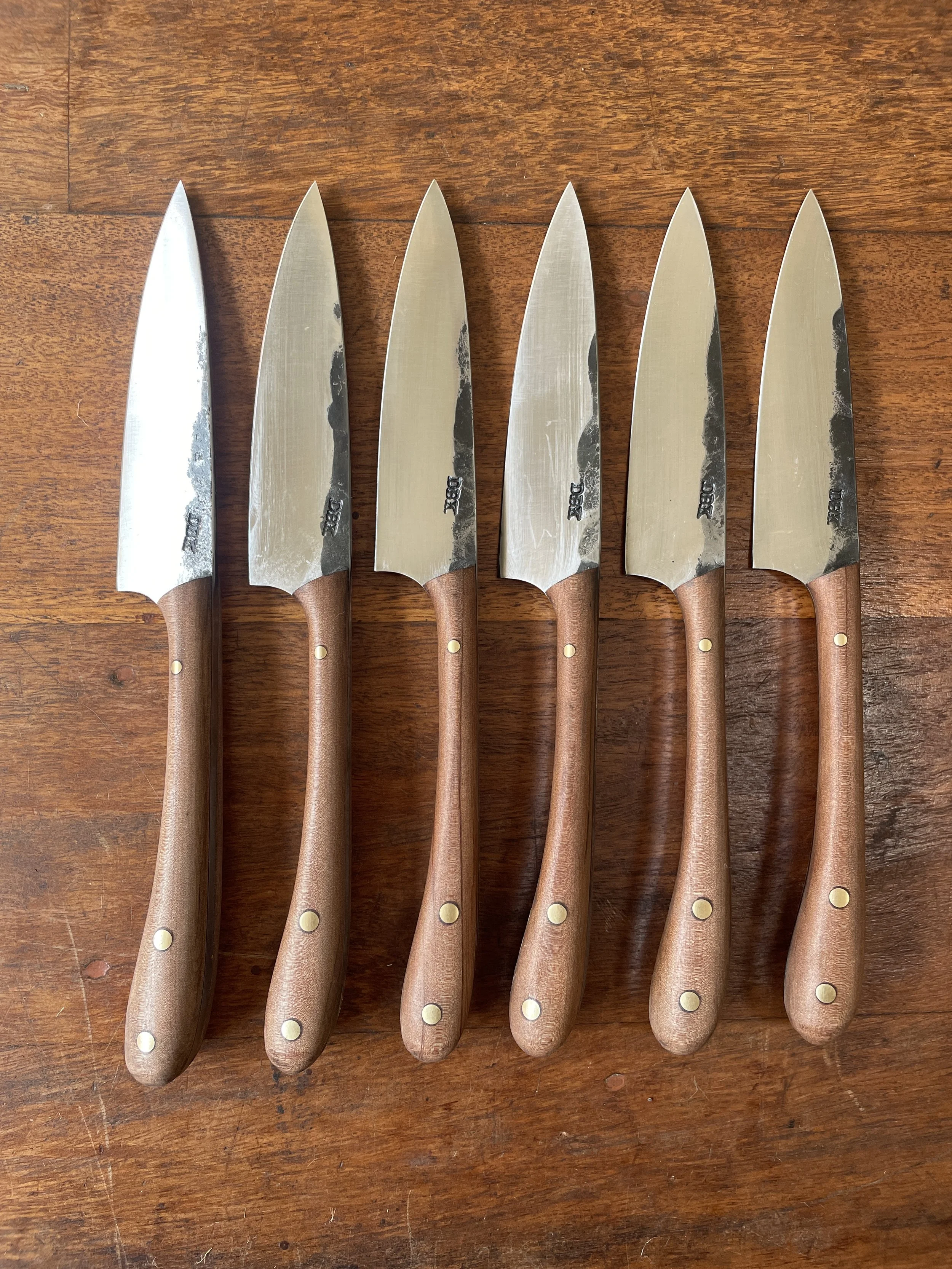 Steak Knife - Tea Tree Handle - Set of 6