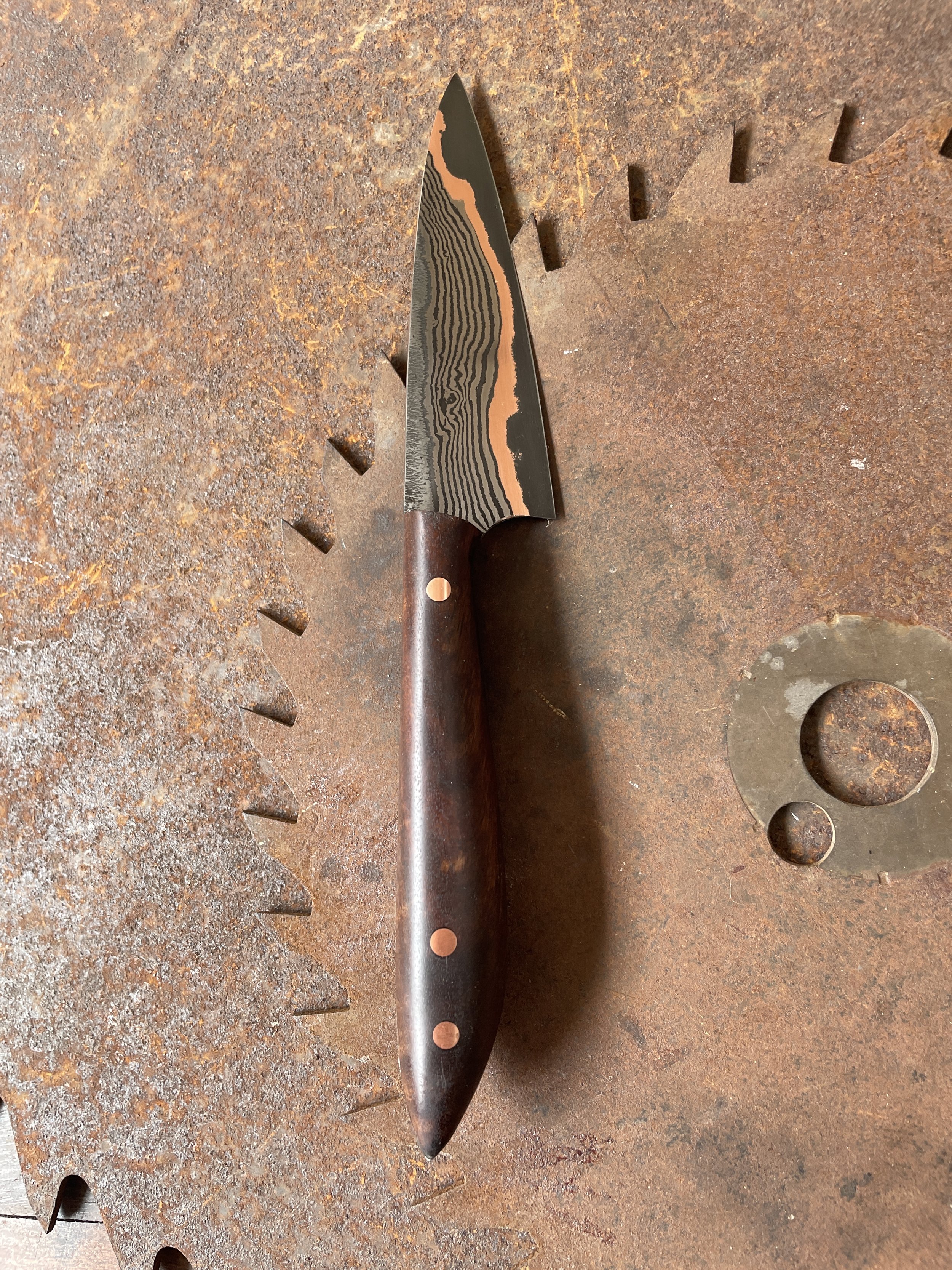 damascus paring knife