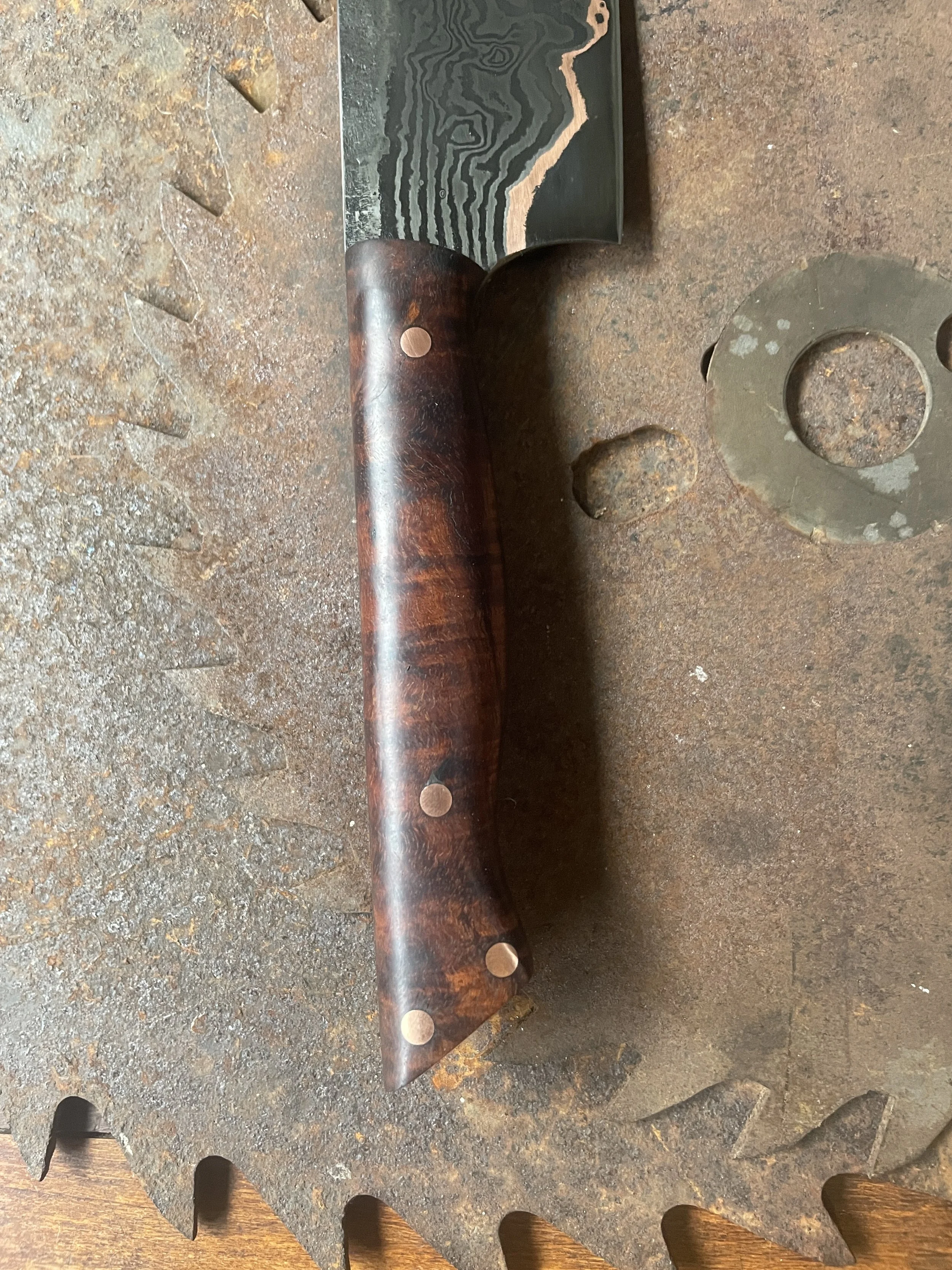 cumai damascus chef Knife