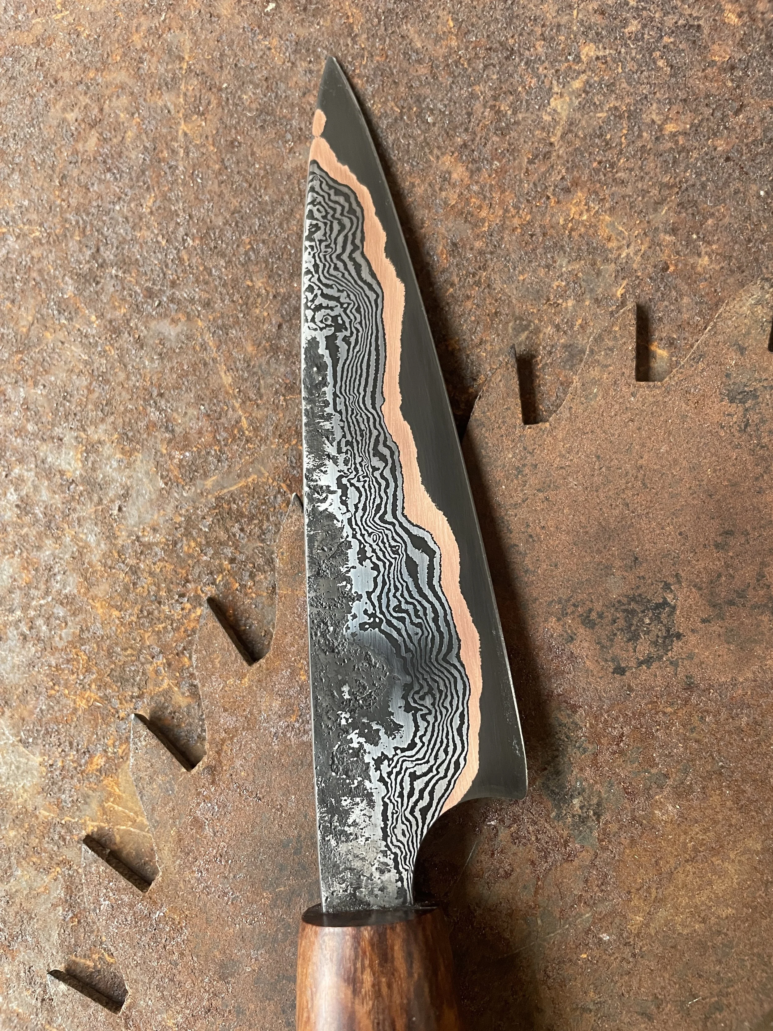 damascus paring knife