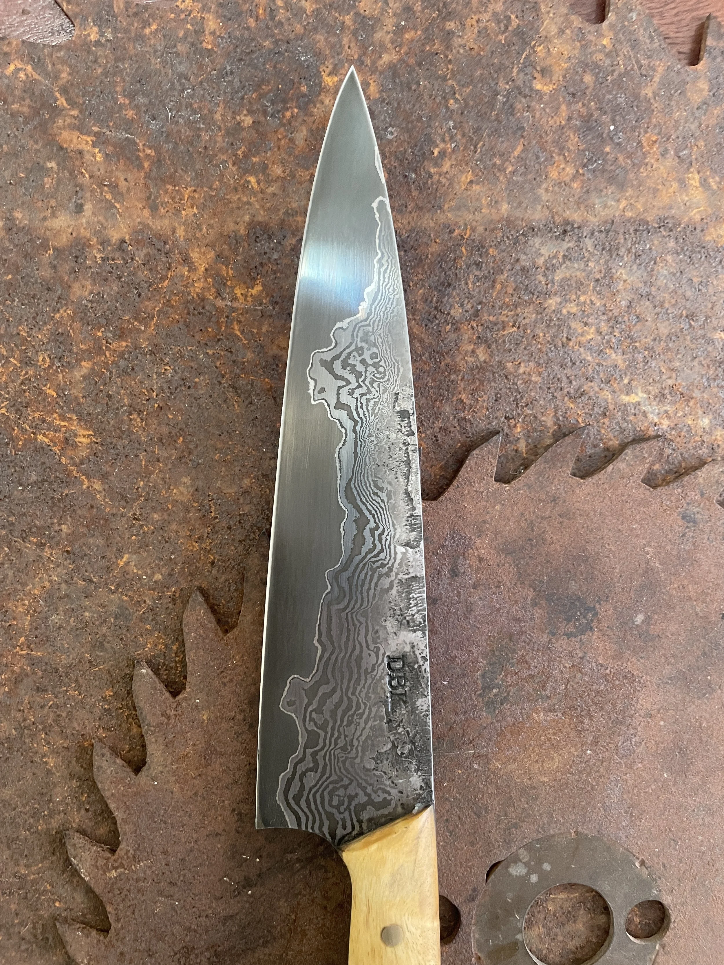 damascus chef knife