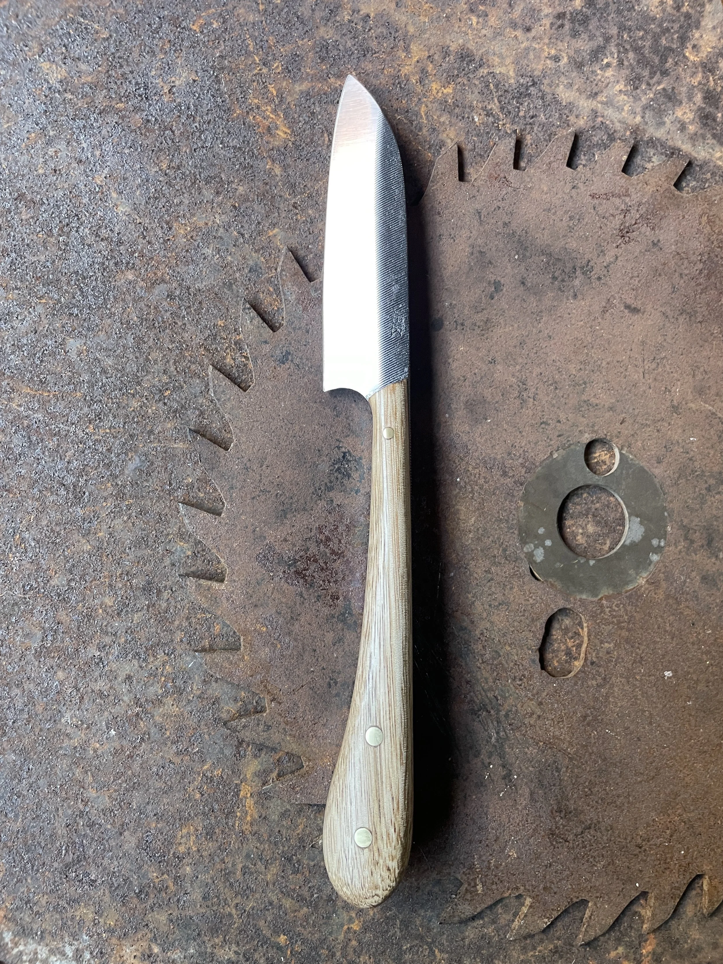 Tasmanian Oak Cheese Knife
