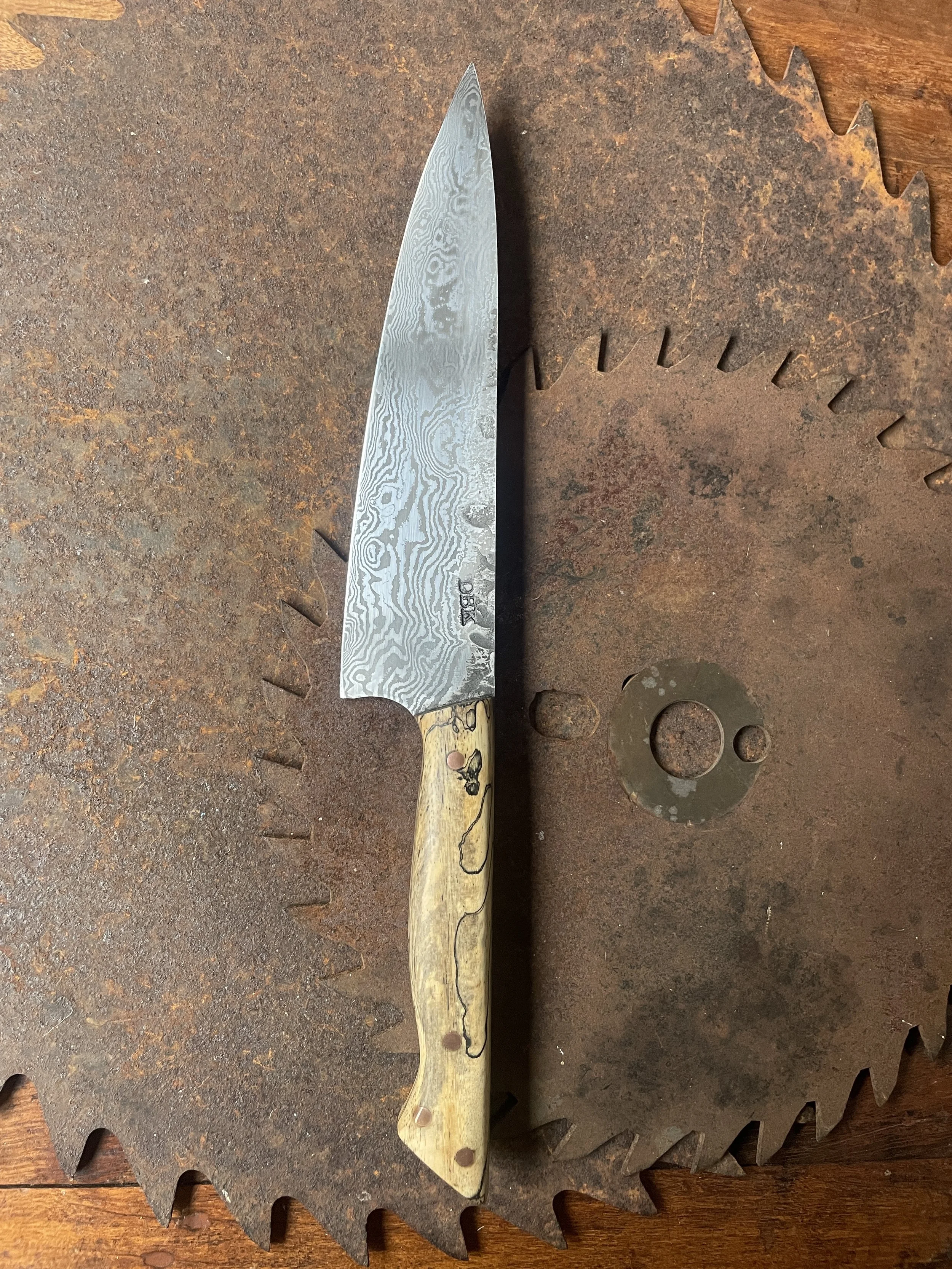 damascus chef knife