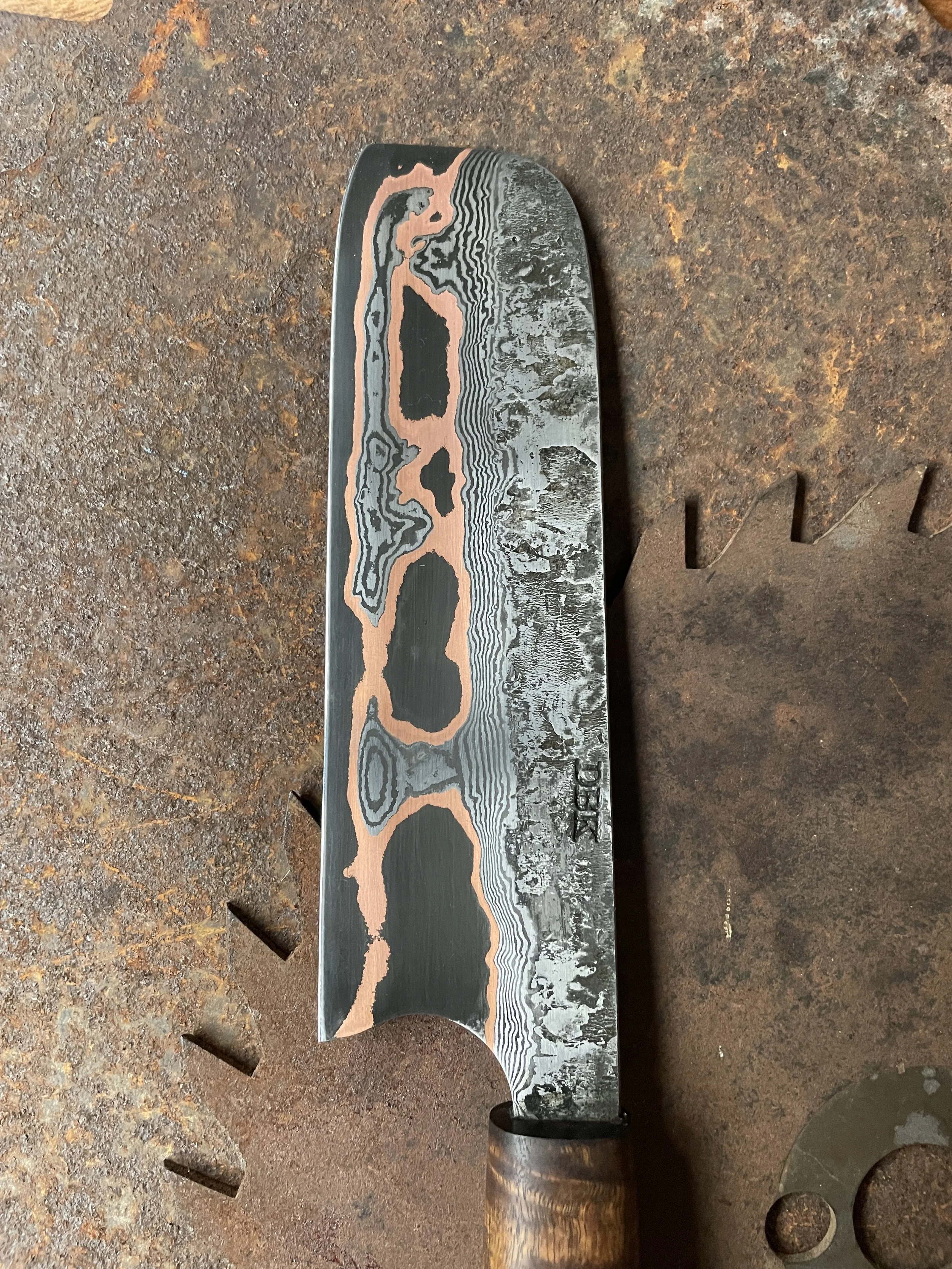 cumai damascus chef Knife