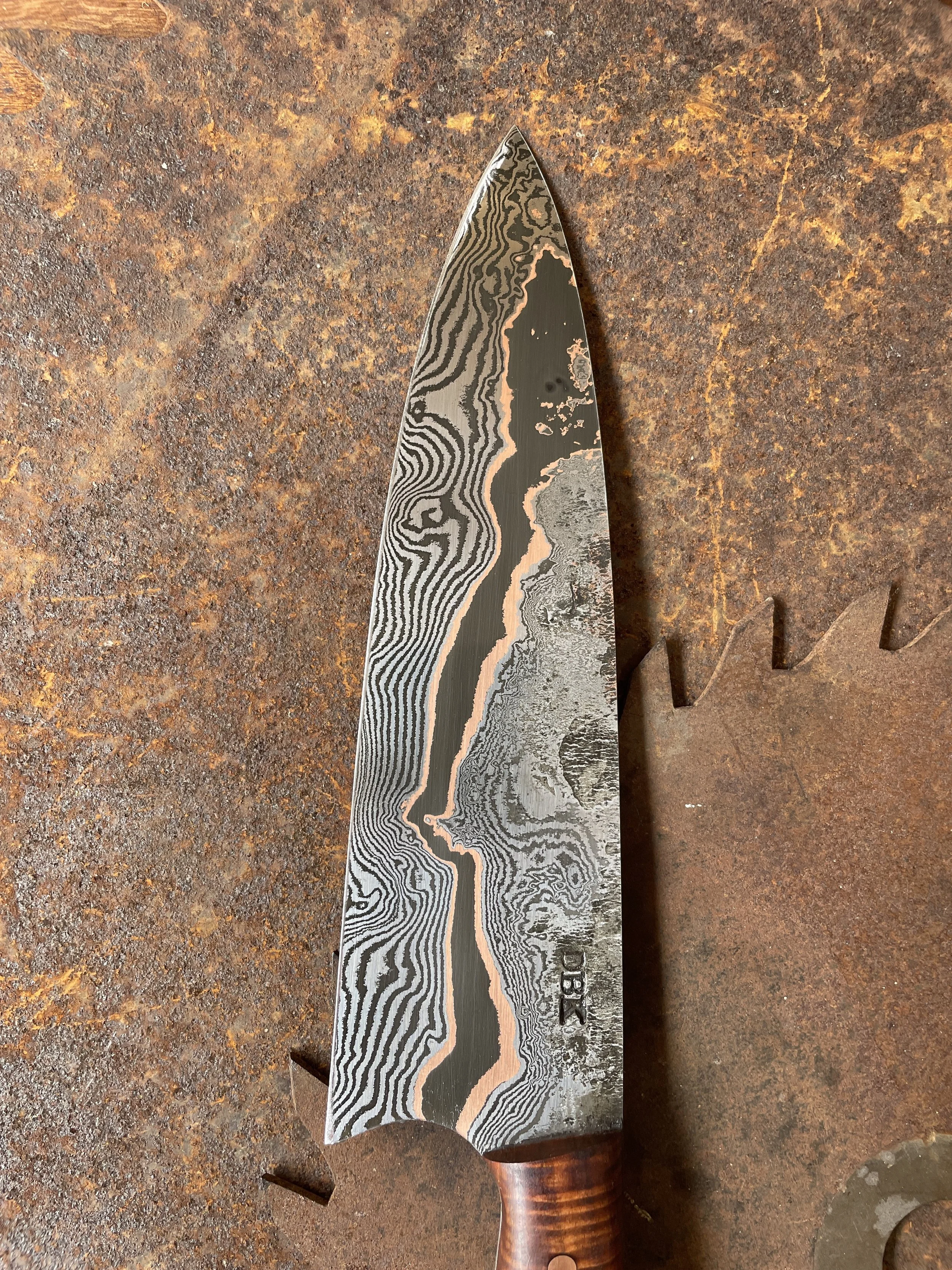 damascus chef knife