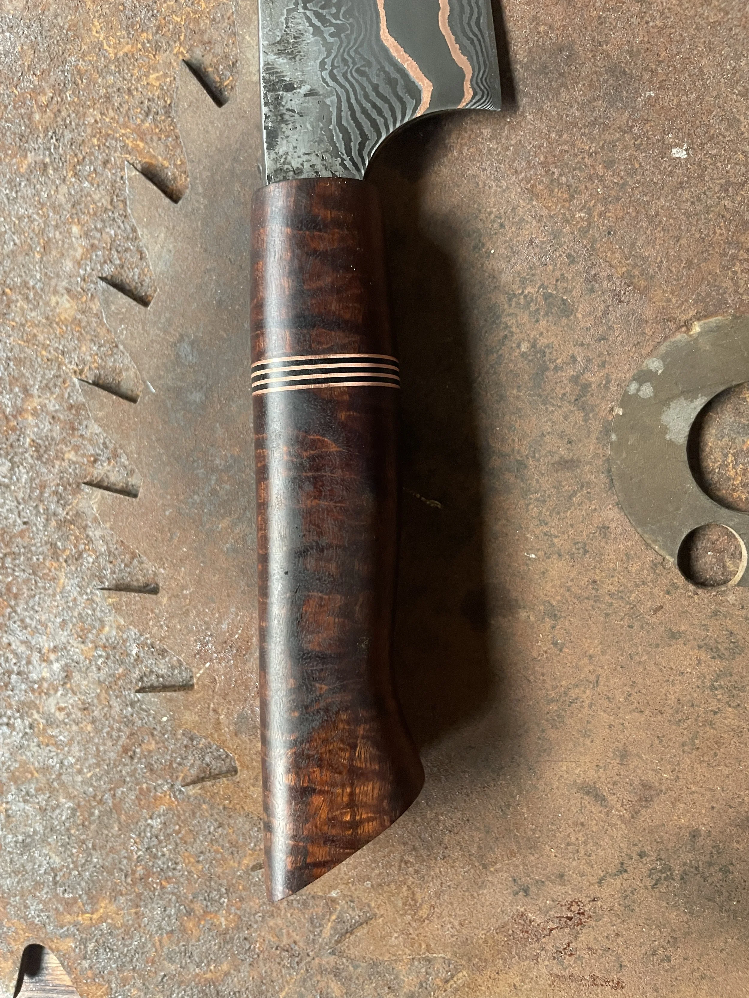 cumai damascus chef Knife