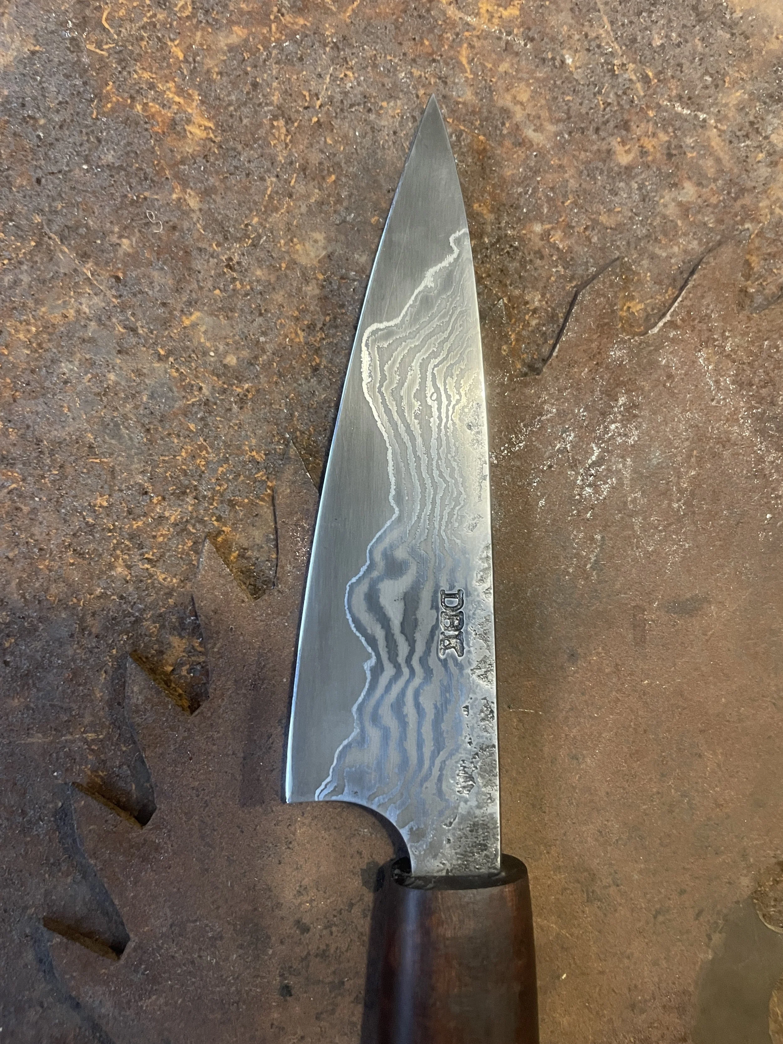 damascus paring knife