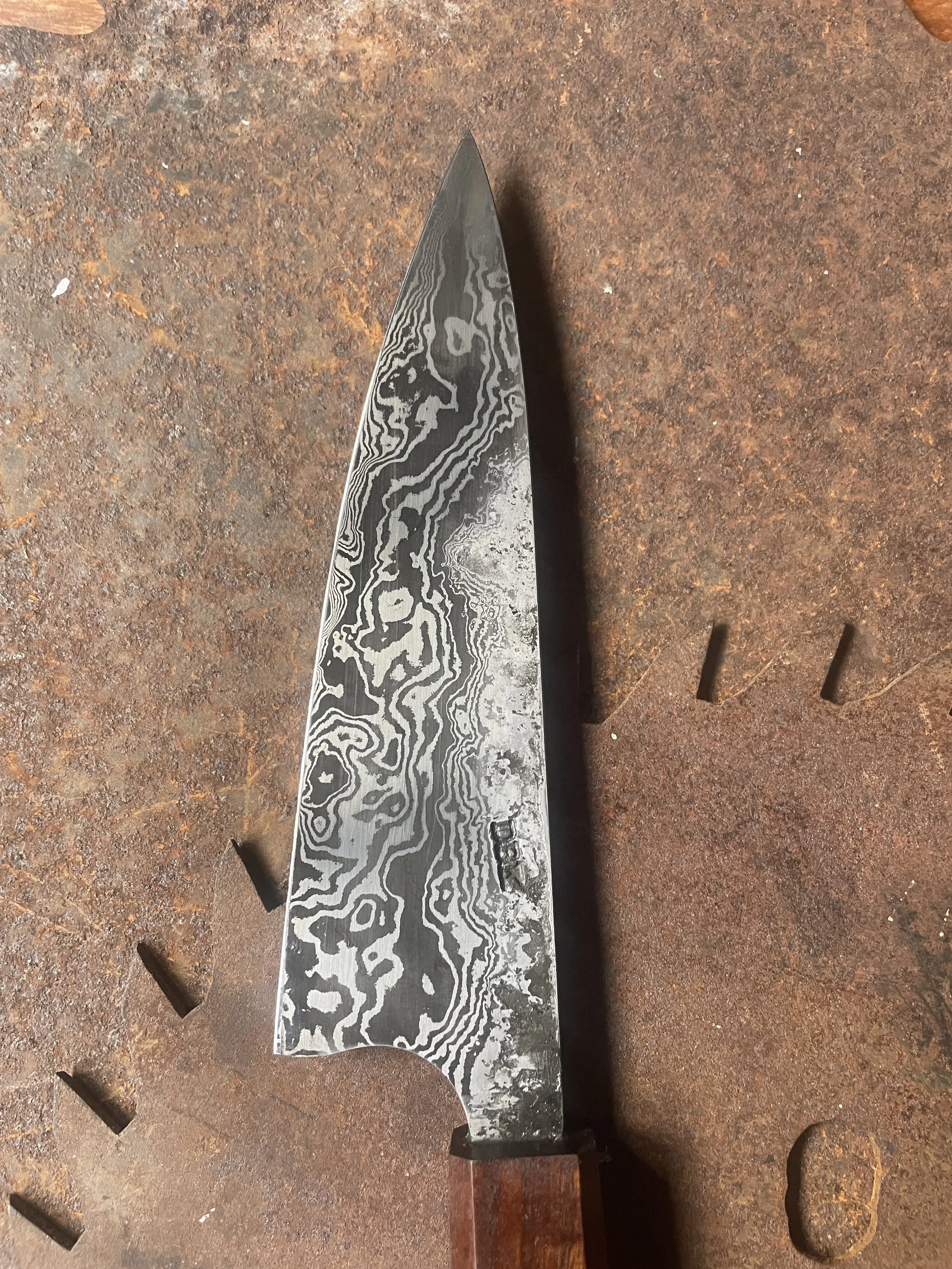 damascus chef knife