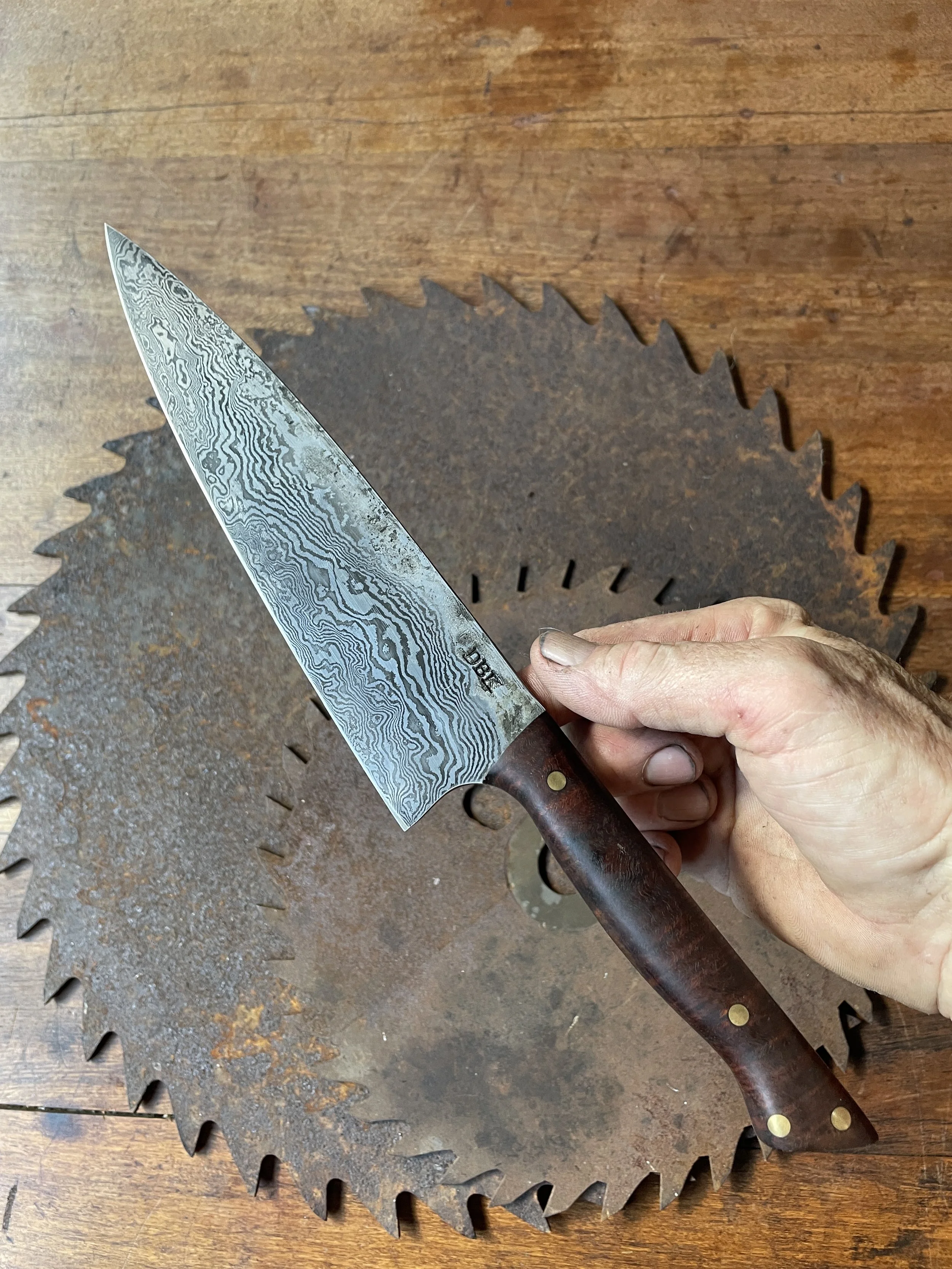 damascus chef knife